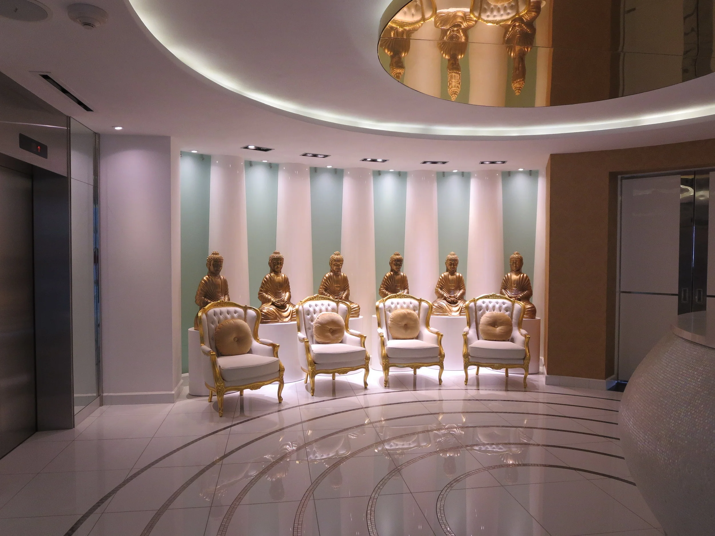 Spa reception