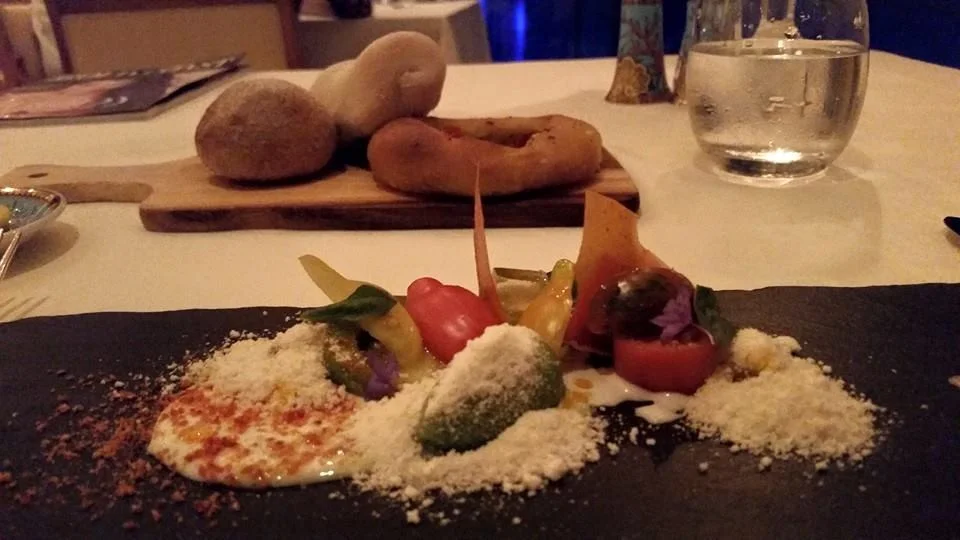 Heirloom tomato salad