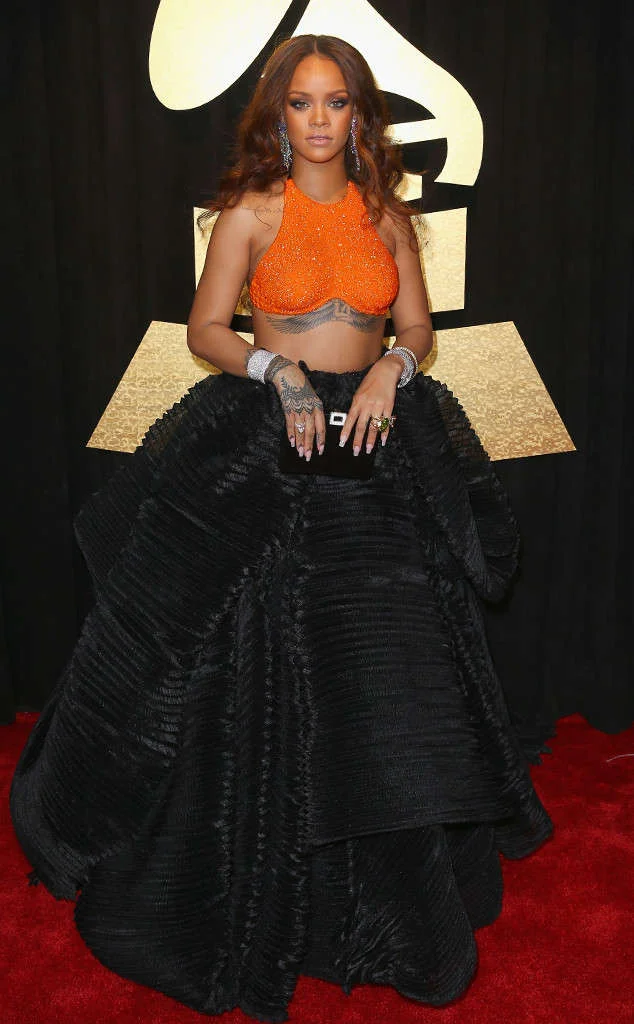 Rihanna in Armani Prive
