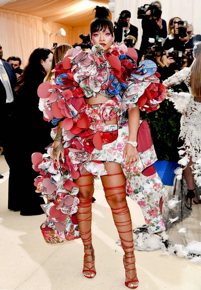 Rihanna in Comme des Garçons