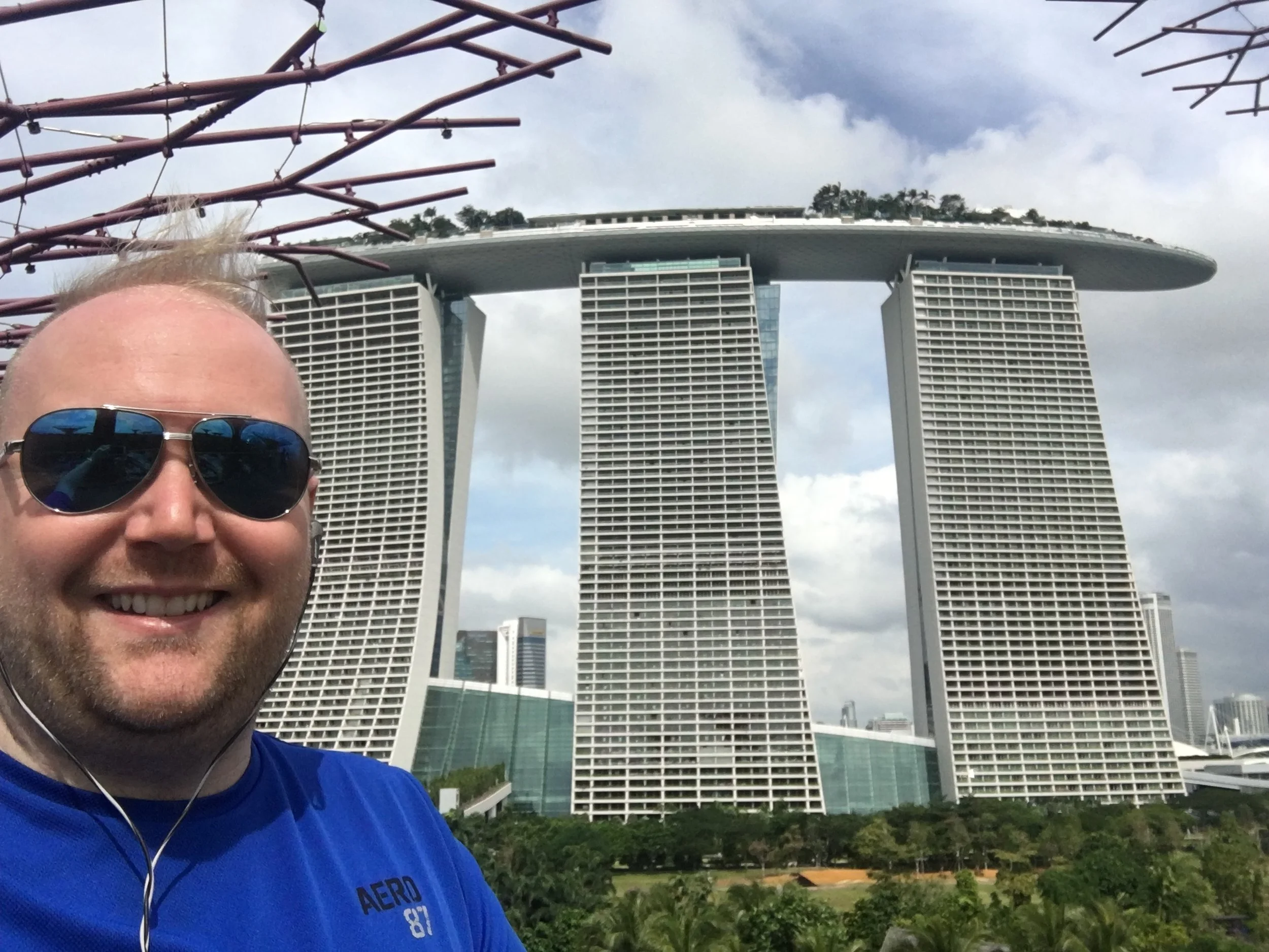 View from the Botanical Gardens by the Bay