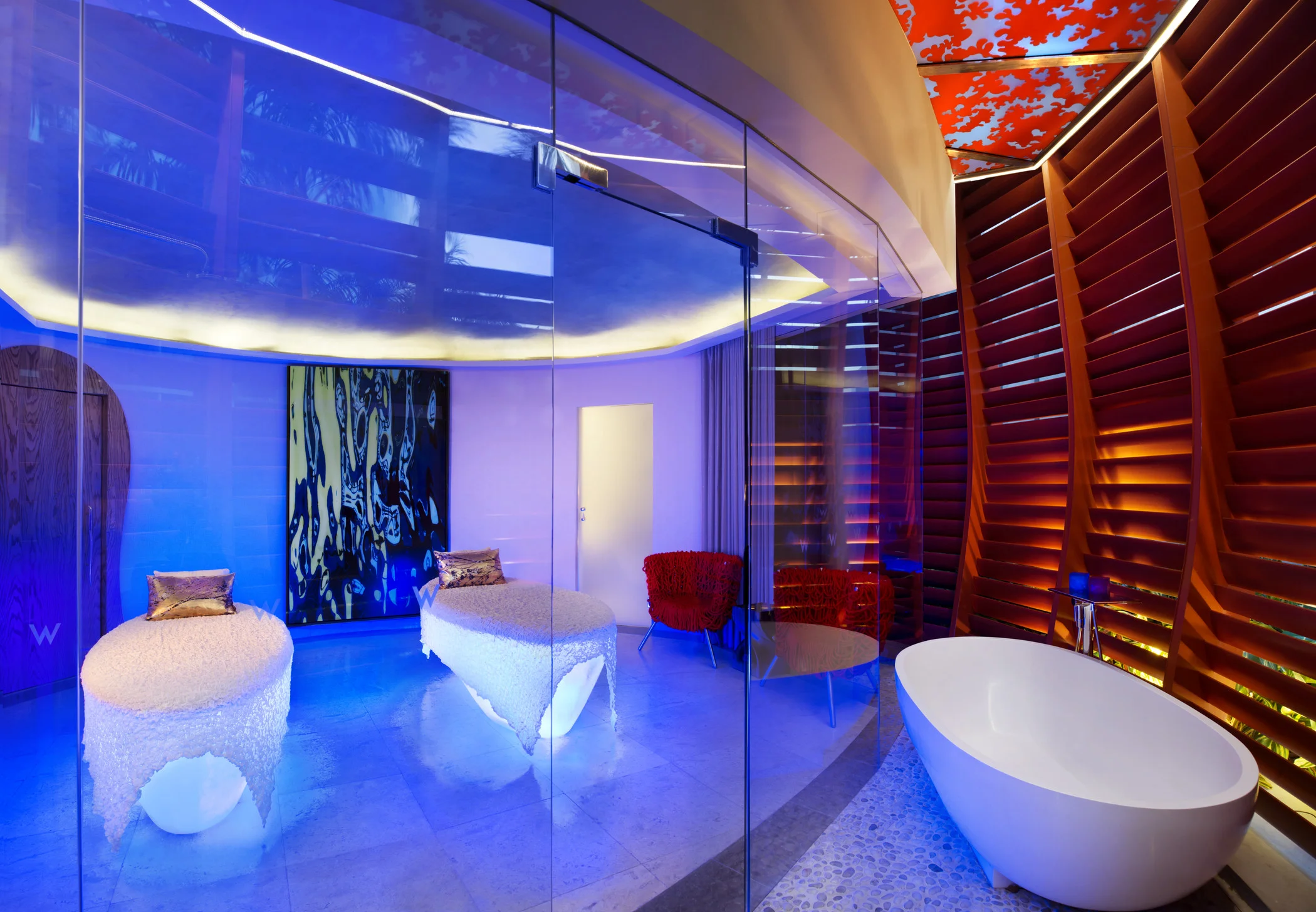 AWAY Spa treatment room