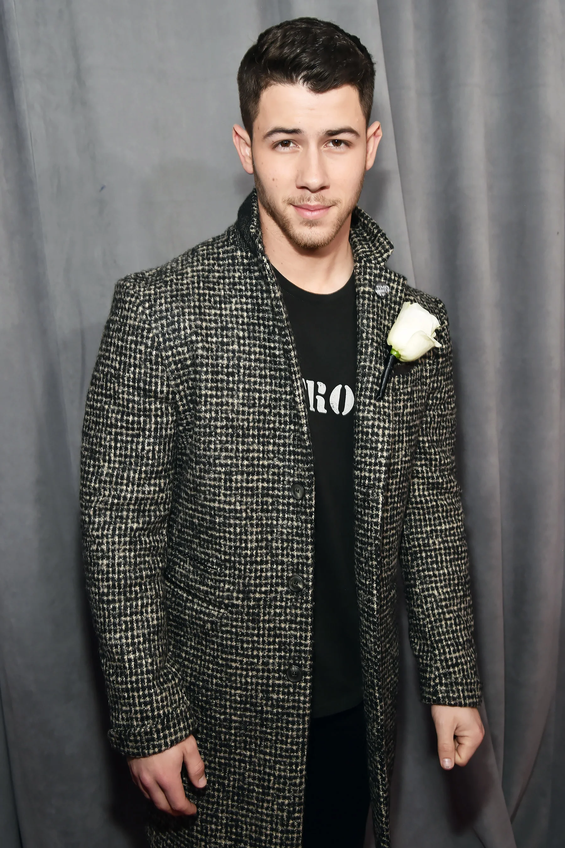 Nick Jonas in John Varvatos