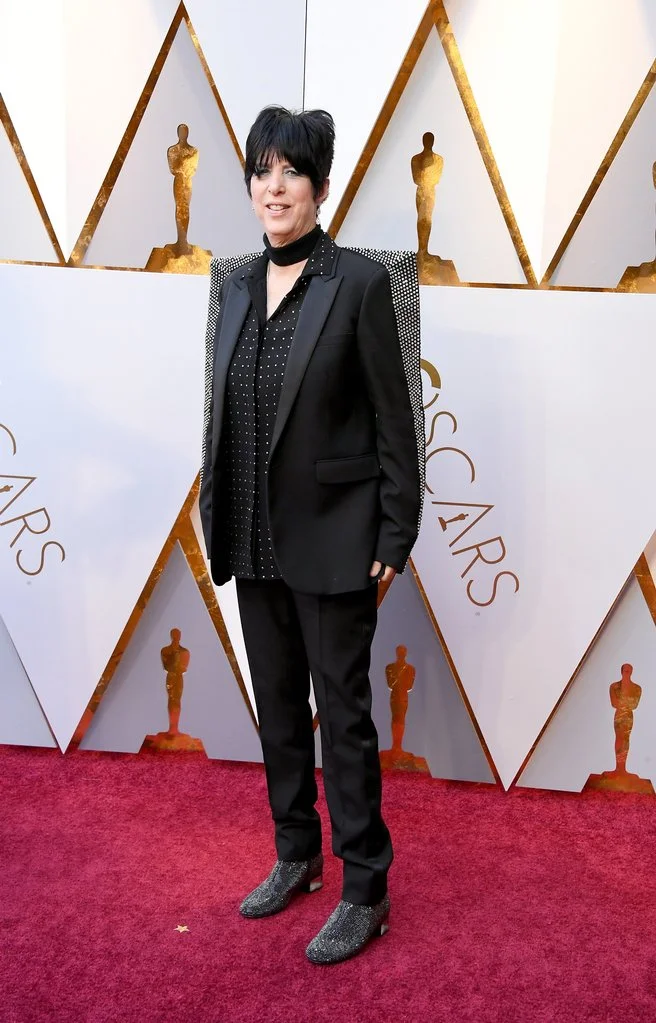 Diane Warren in Saint Laurent