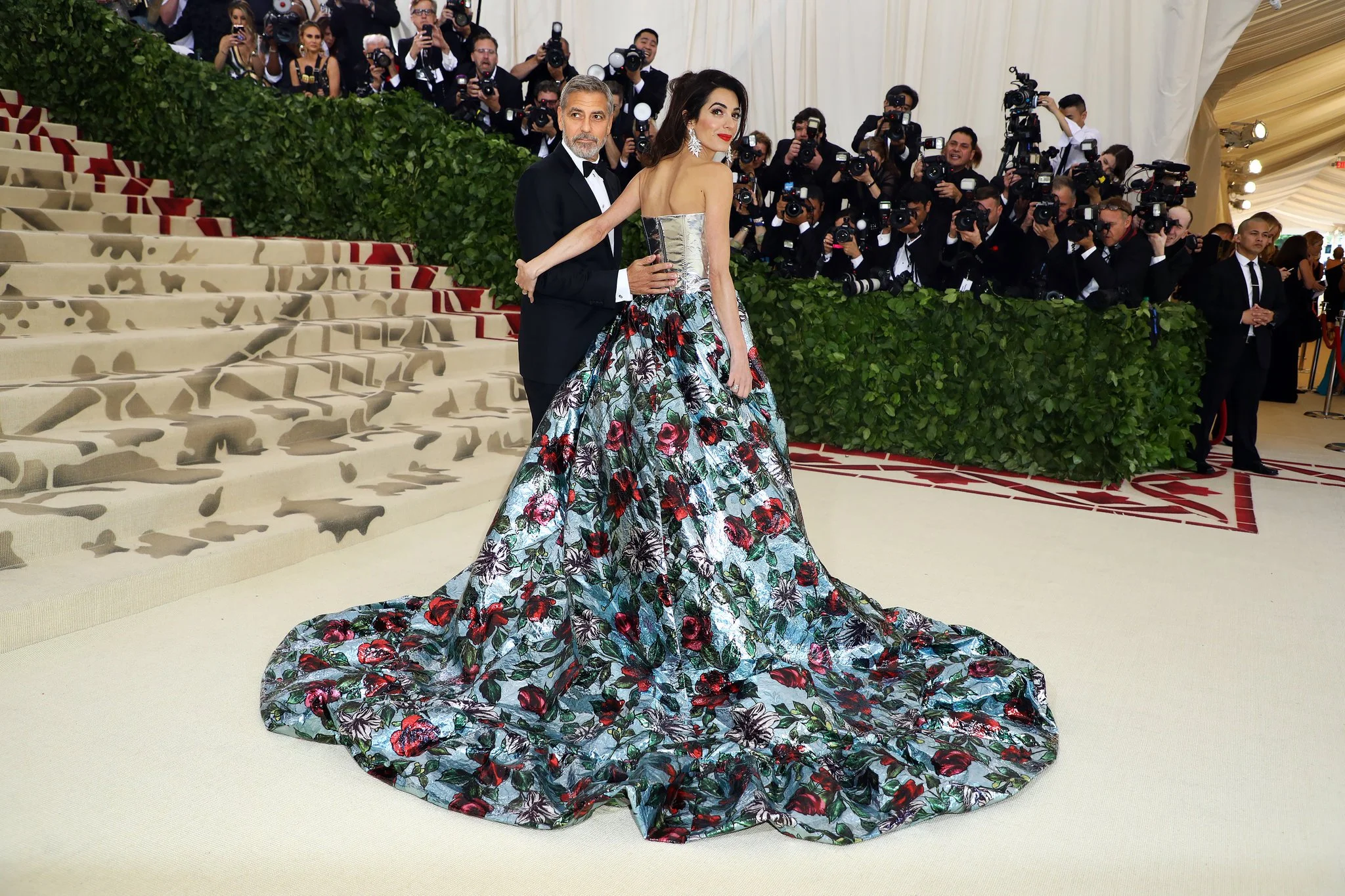 Amal Clooney in Richard Quinn