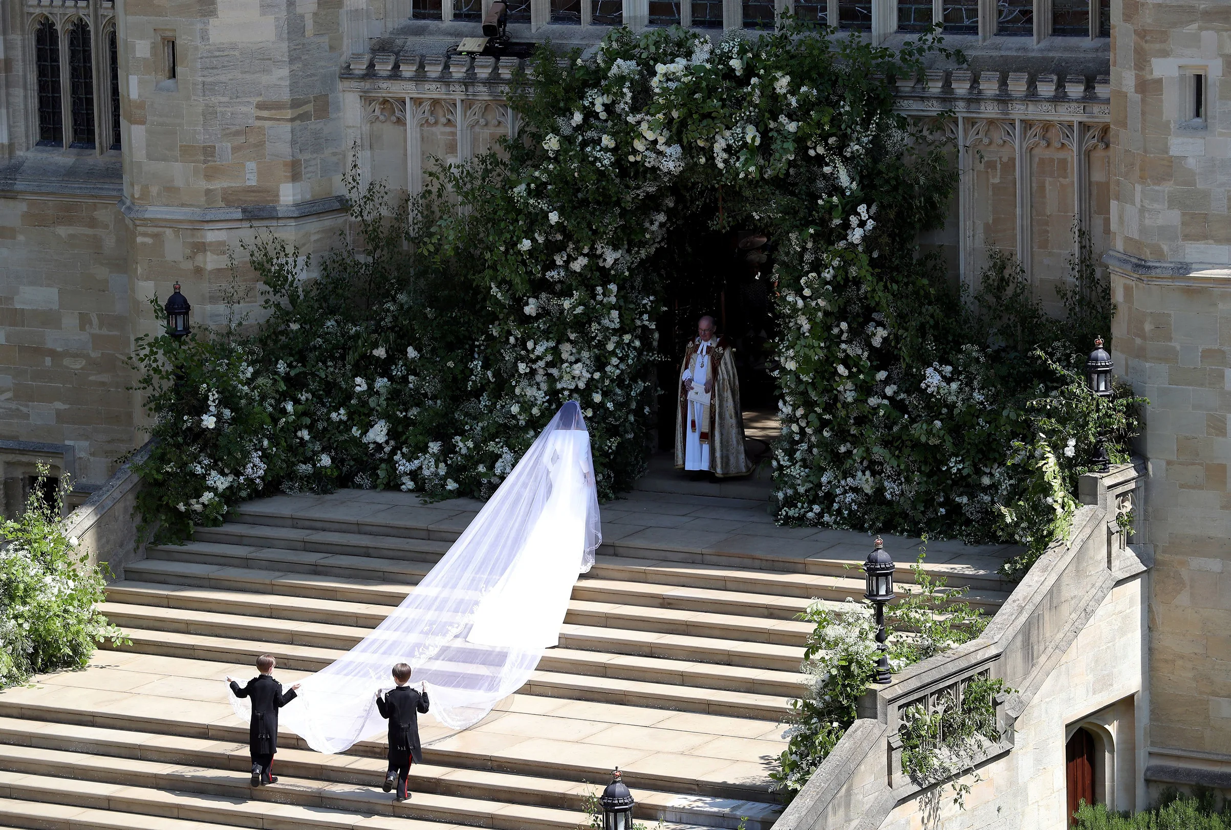 Meghan Markle in custom Givenchy