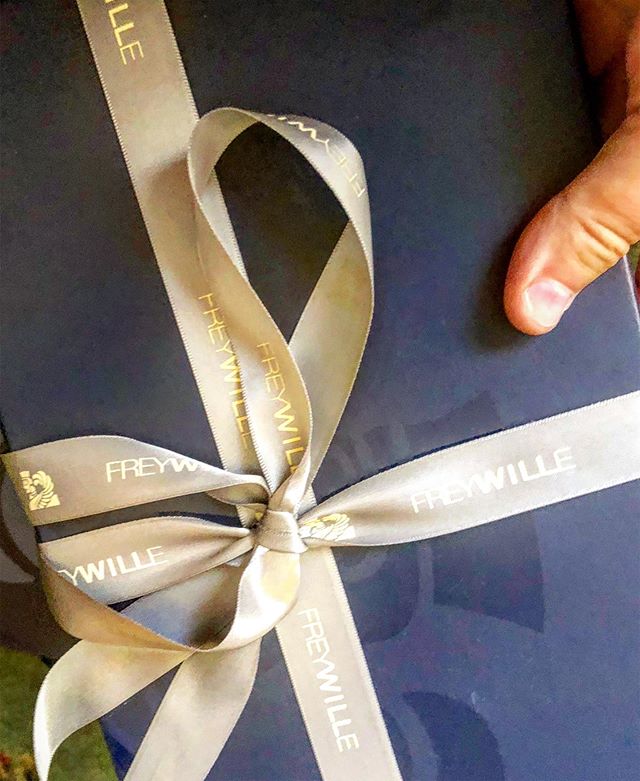 Gifts gifts gifts from @freywille #spoiledsplendid #luxury #fashion #style #europe #shopping #travel #gift #luckyboy