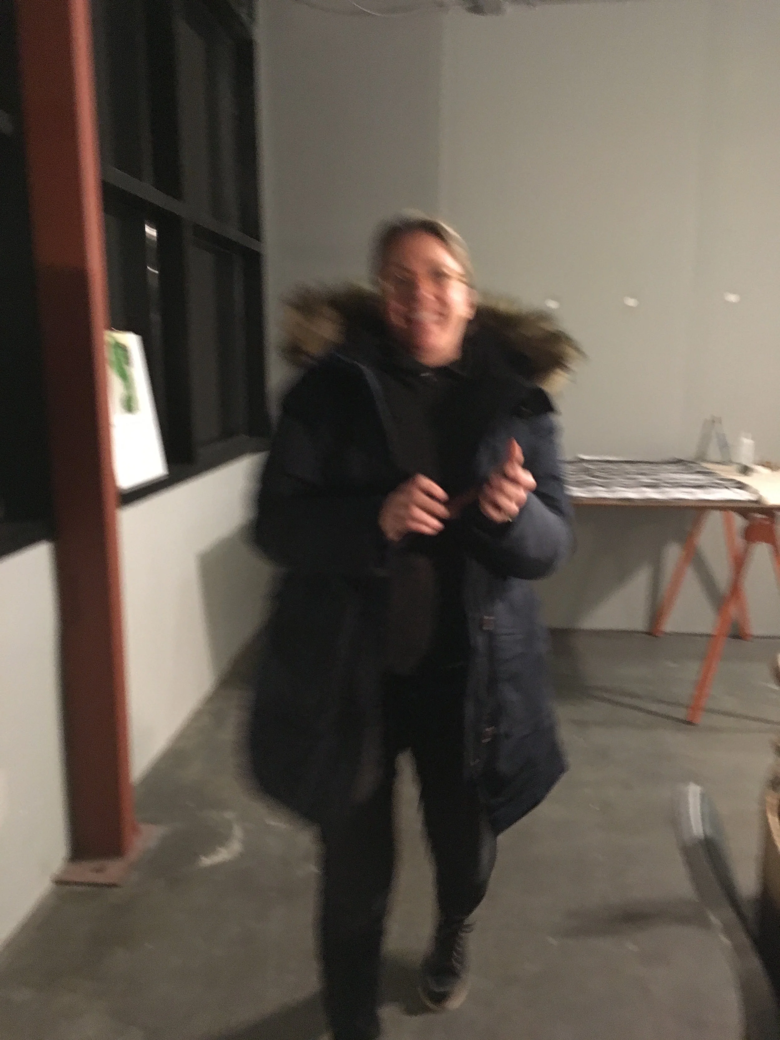 Faking Art in a Real Art Studio