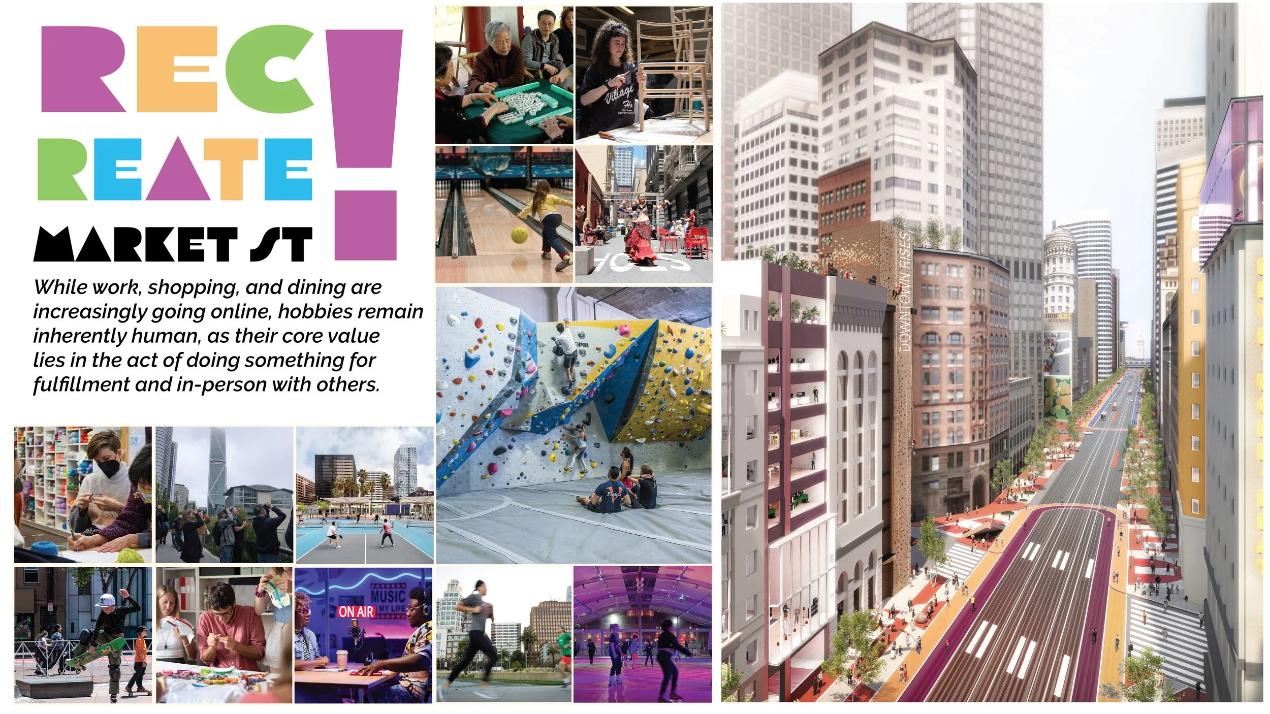 ULI MARKET STREET REIMAGINED HONORABLE MENTION: RECREATE MARKET STREET
