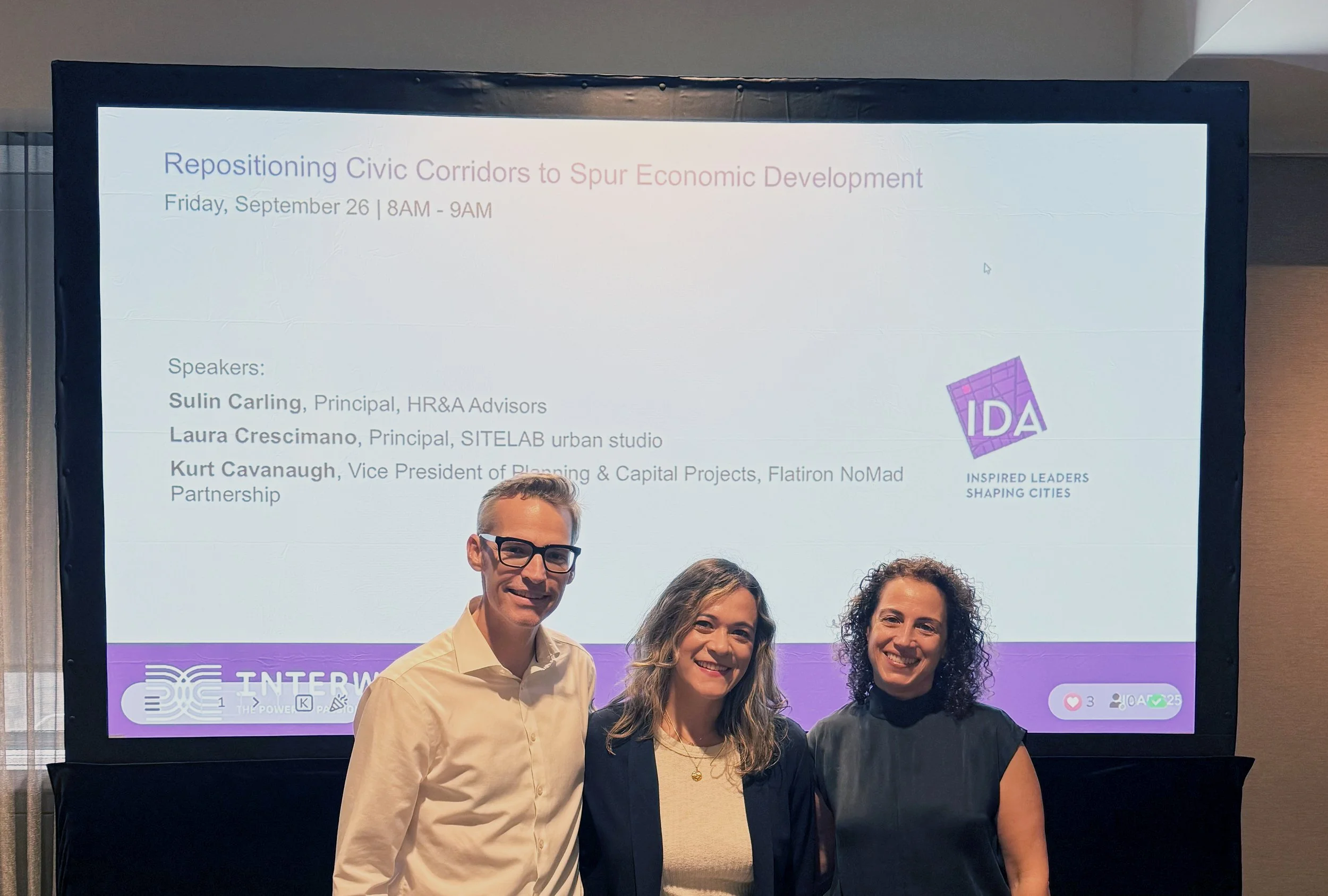LAURA DISCUSSES REPOSITIONING CIVIC CORRIDORS TO SPUR ECONOMIC DEVELOPMENT