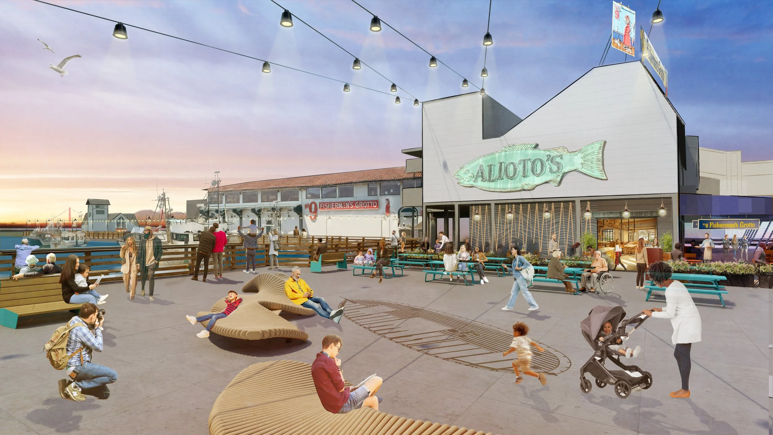 ALIOTO'S PLAZA AT FISHERMAN'S WHARF