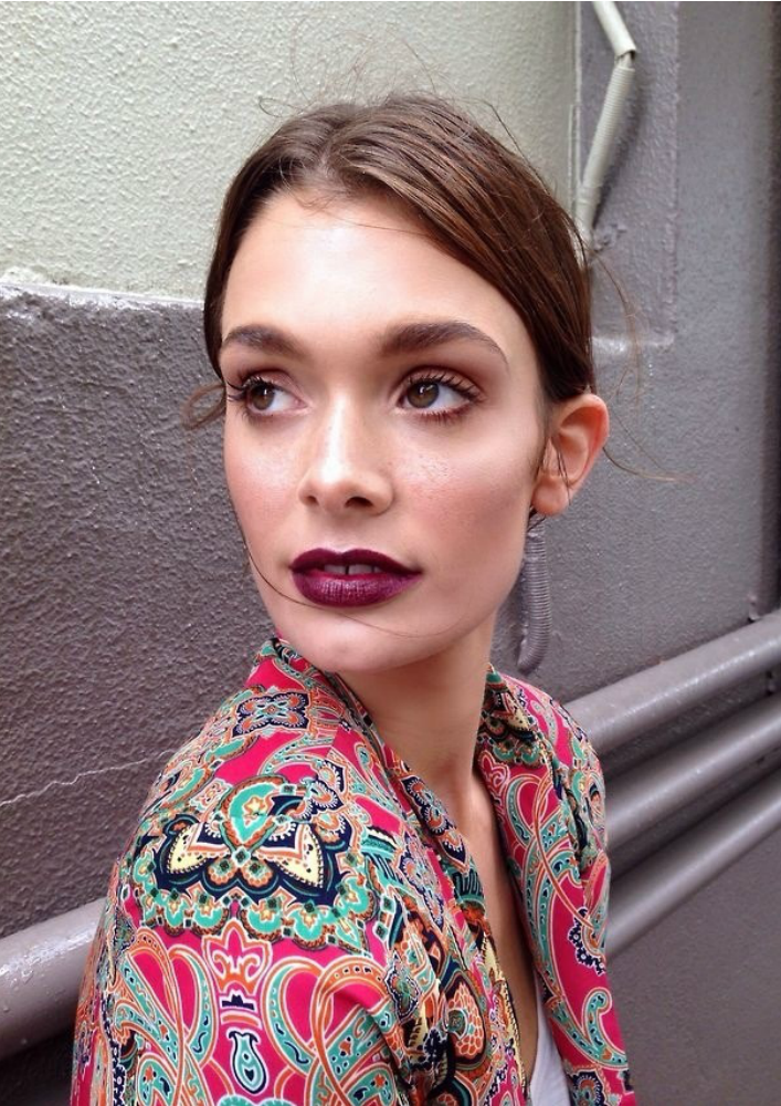 Simple Look With A Statement Lip b@ acheekylifestyle.com by Val Banderman.png