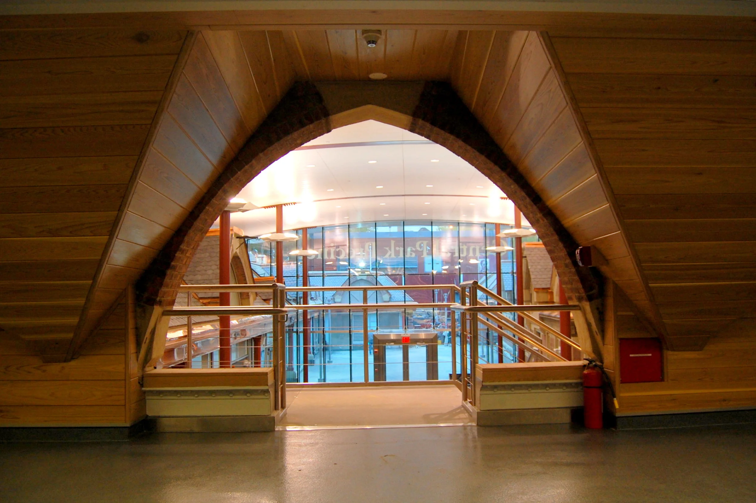 View from second floor