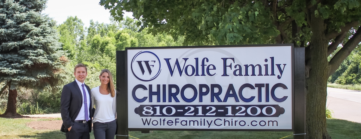 Doctors Near Sign at Wolfe Family Chiropractic Metamora