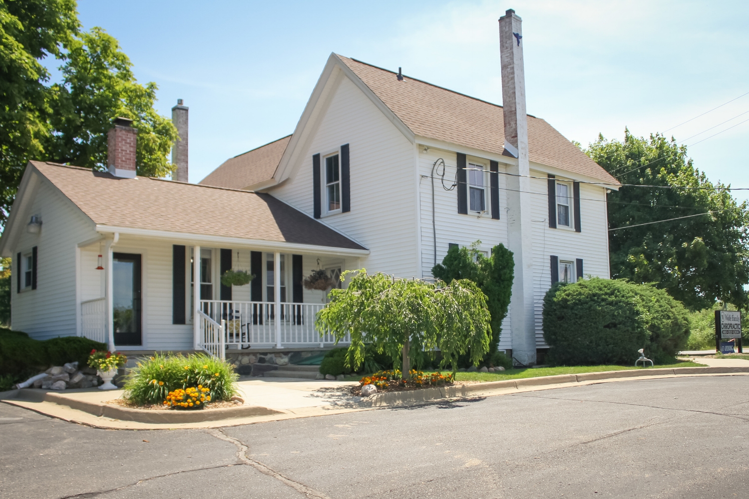 SE Side of Wolfe Family Chiropractic Metamora