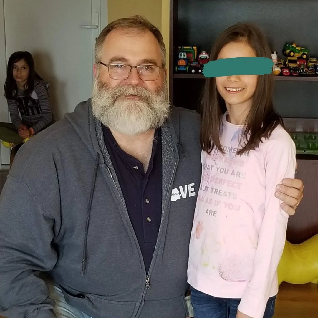 Andy and Alexandria (Romania, Picture Edited for Protection)