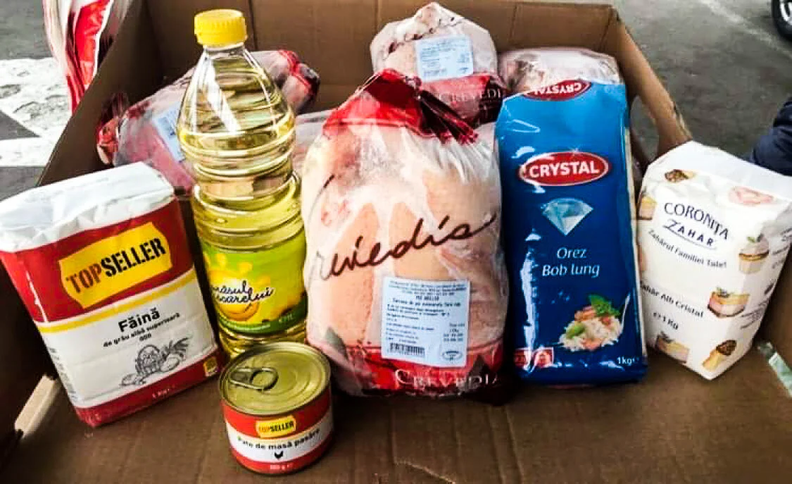 You're Feeding Families in Romania!