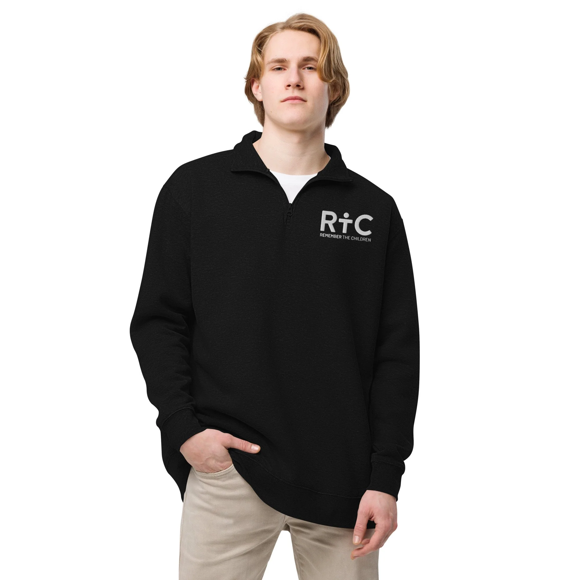 unisex-fleece-pullover-black-front-65544f689558e.jpg