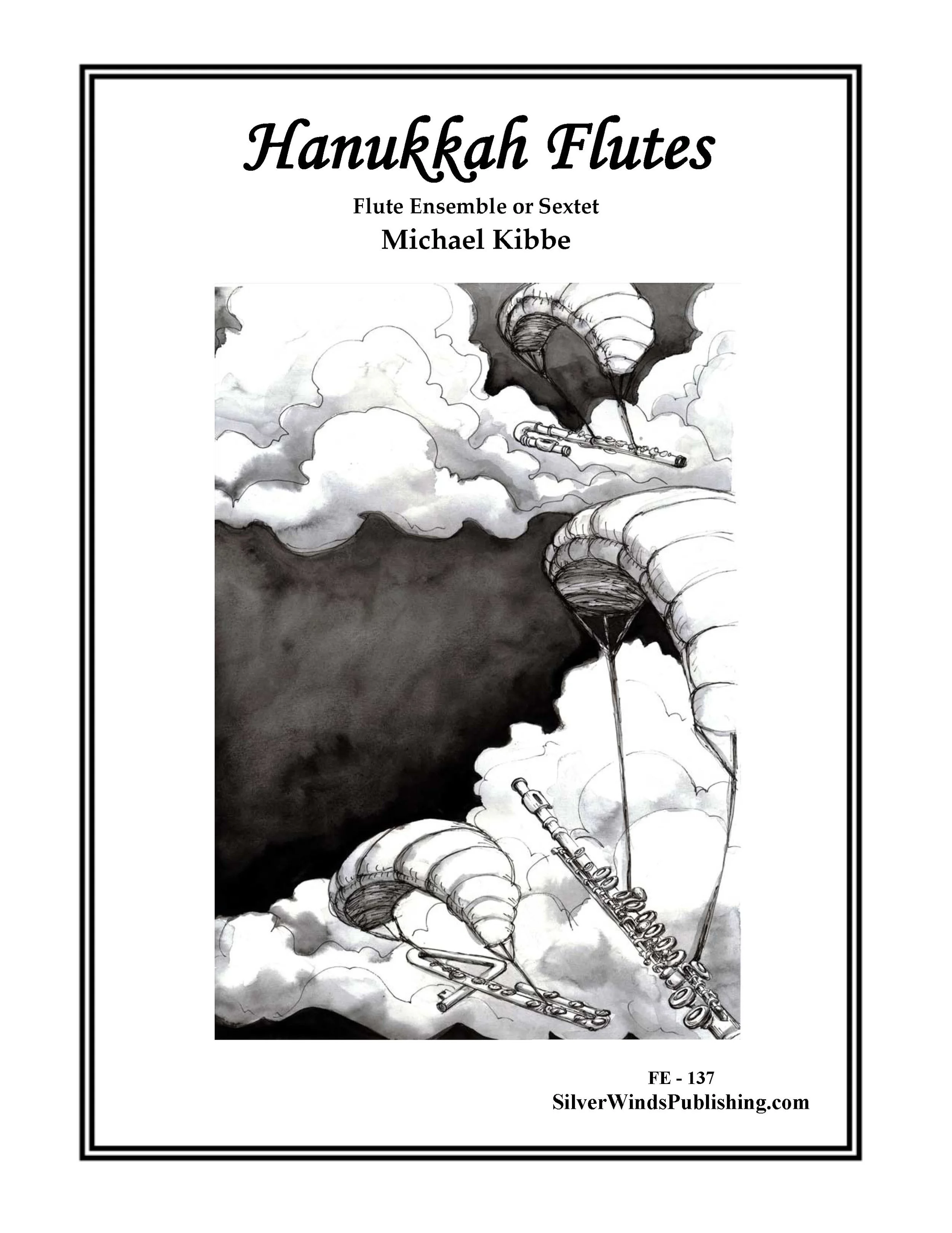 Hanukkah Flutes by Michael Kibbe