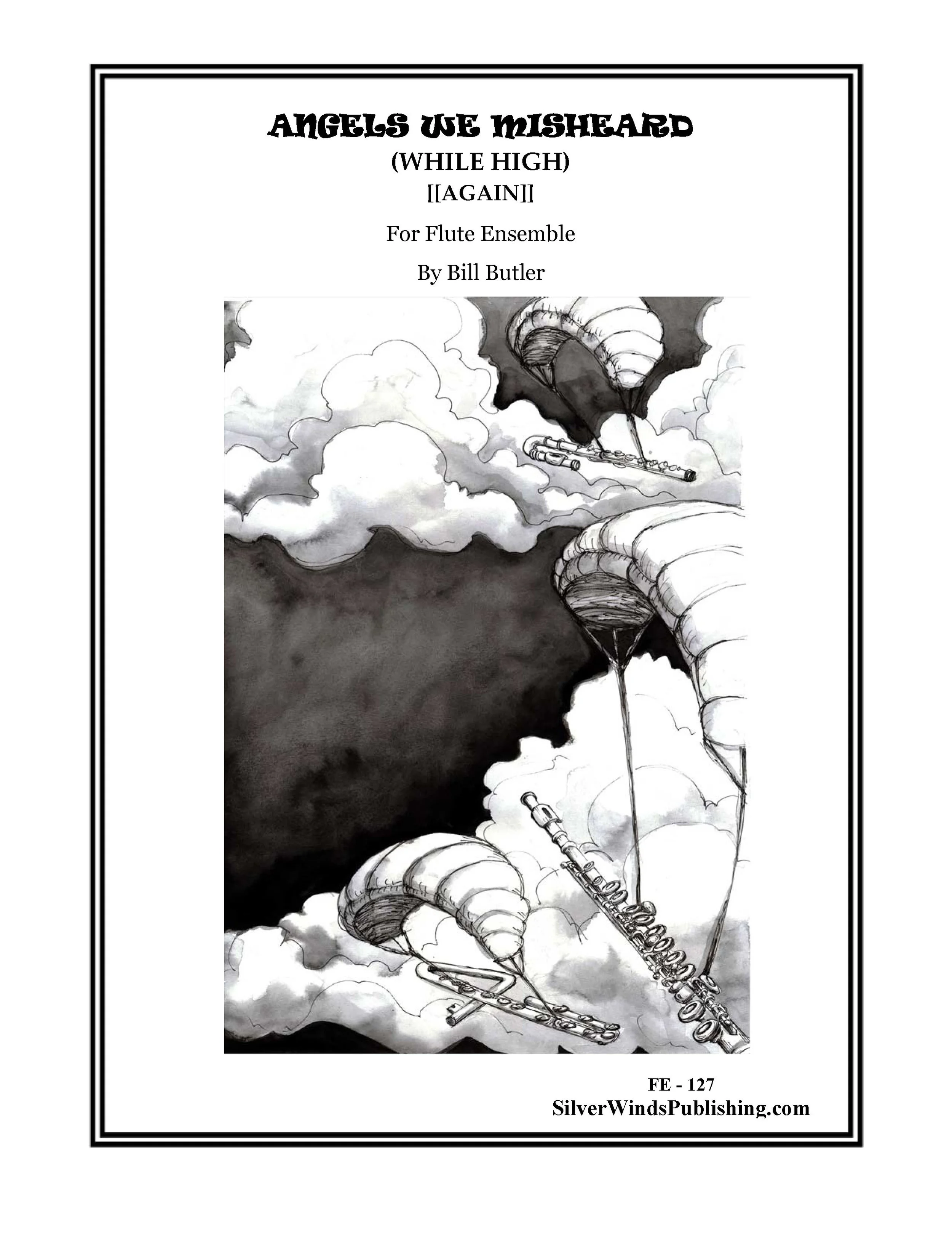 Angels We Misheard for flute ensemble