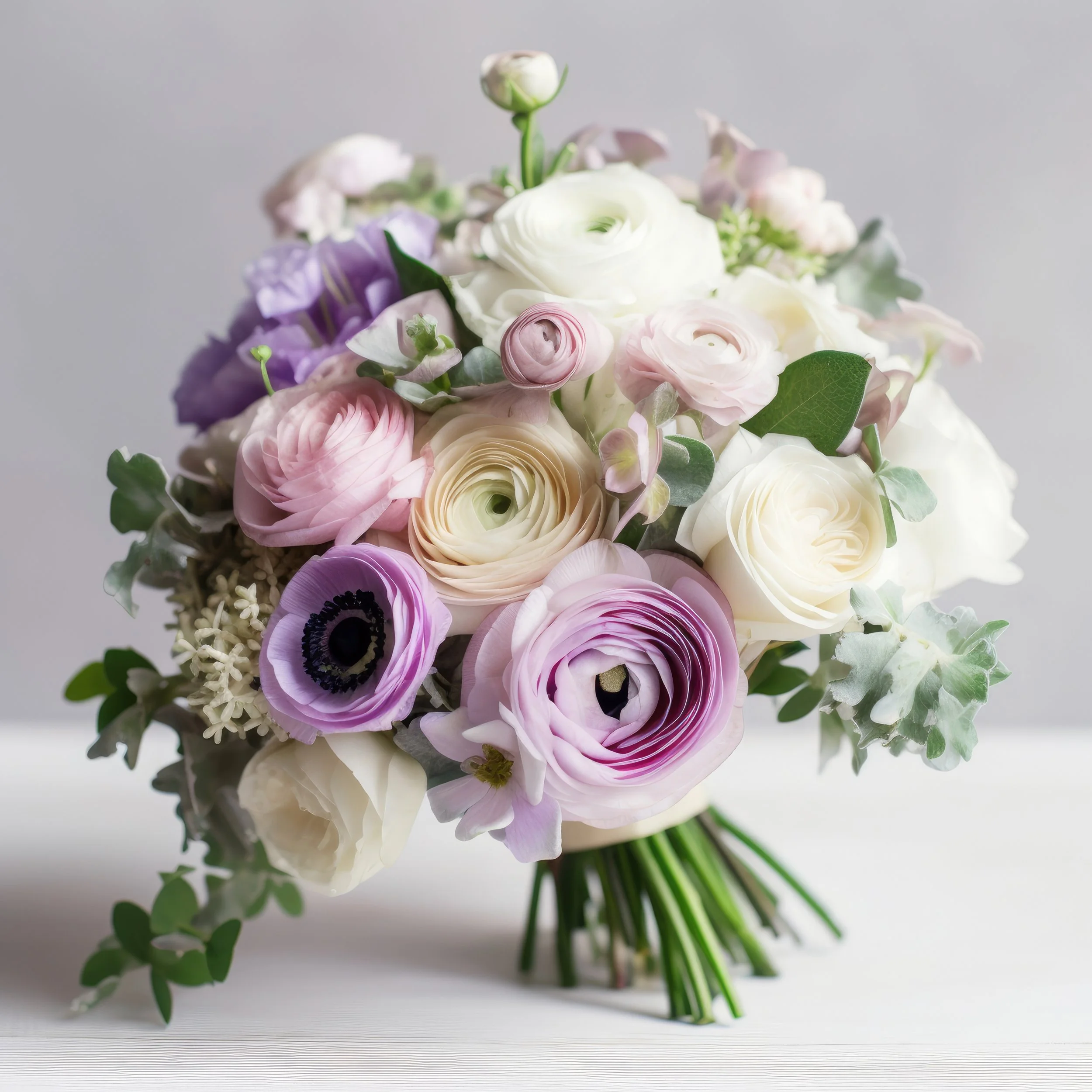 lavender bridal bouquet