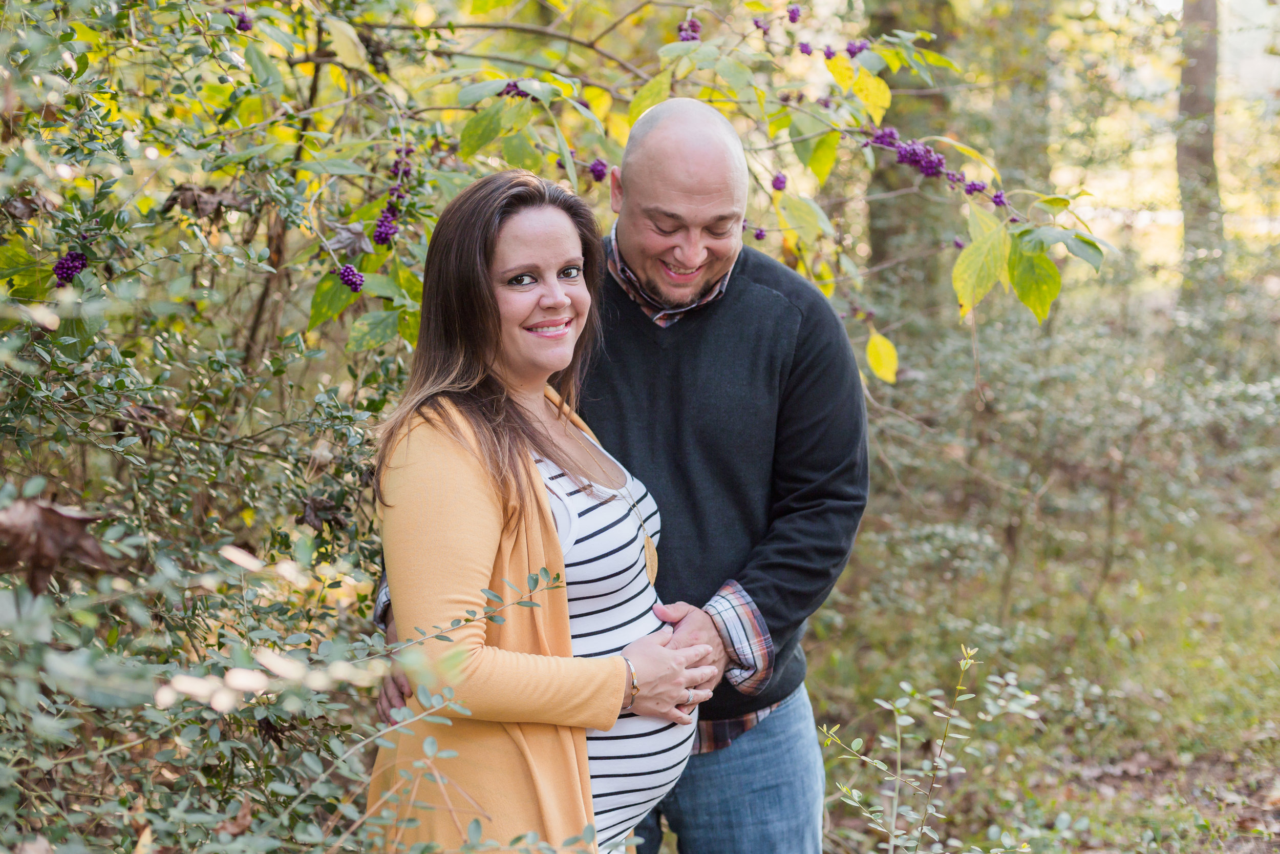 Couples Maternity Photos | Cypress TX
