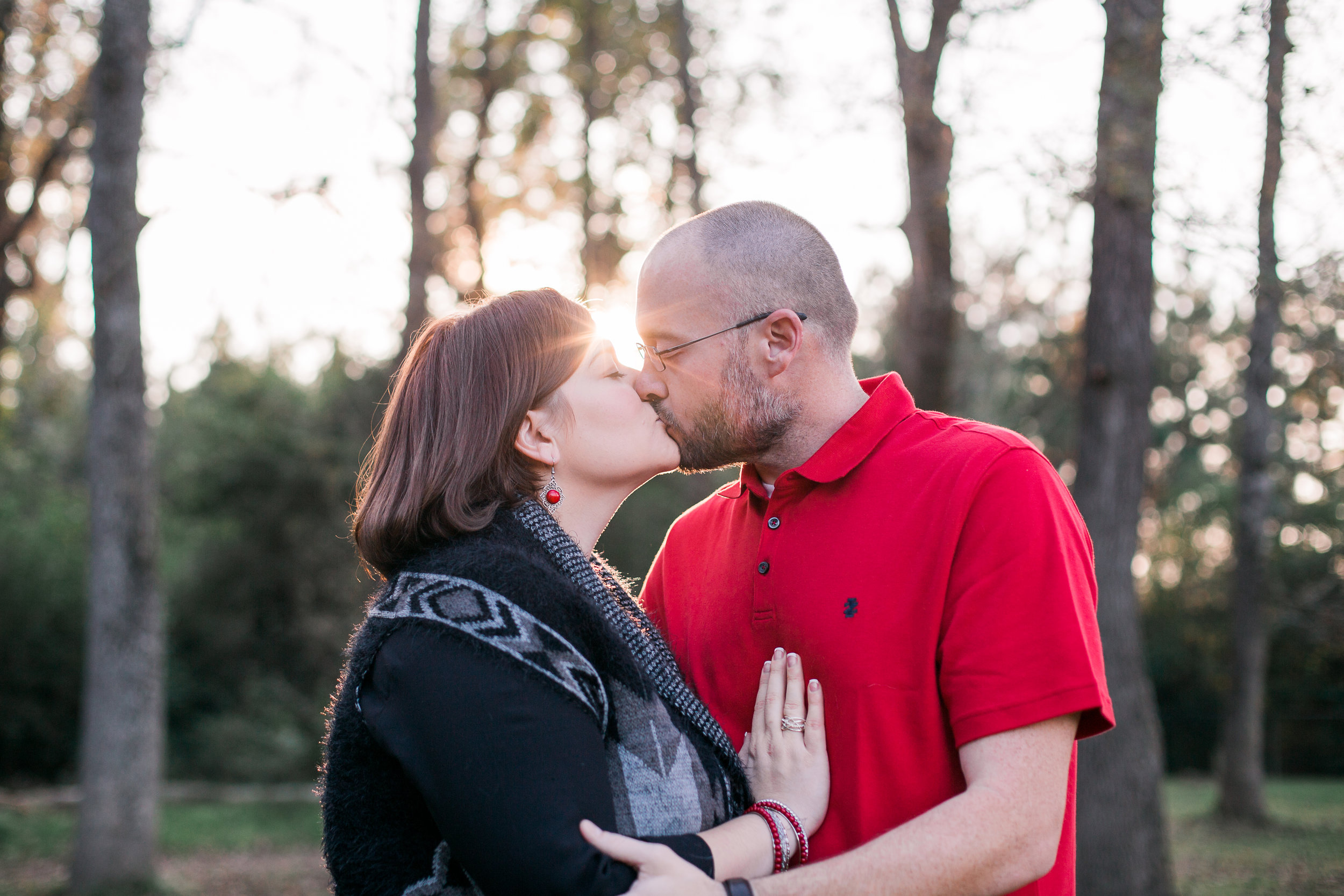 Husband and Wife Sunset Photos | Tomball TX