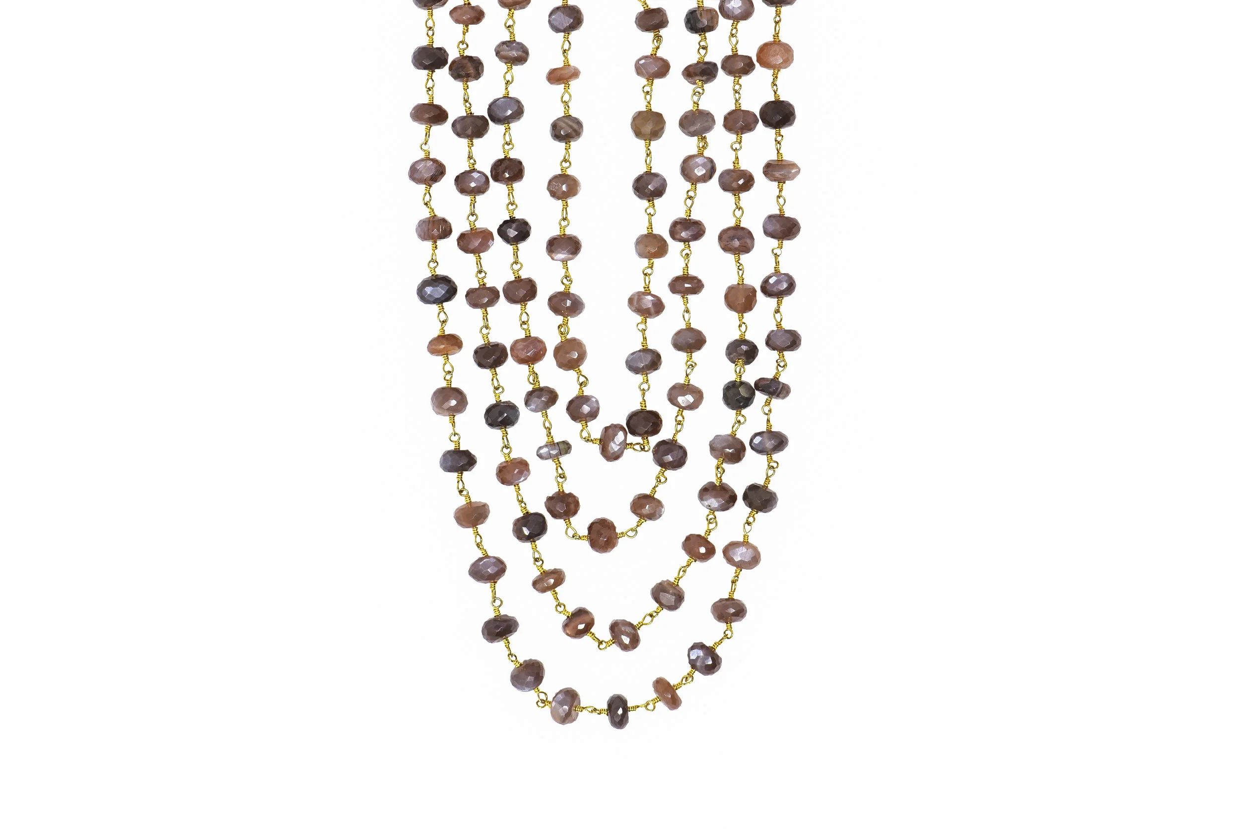 4 Strand 8mm Necklace