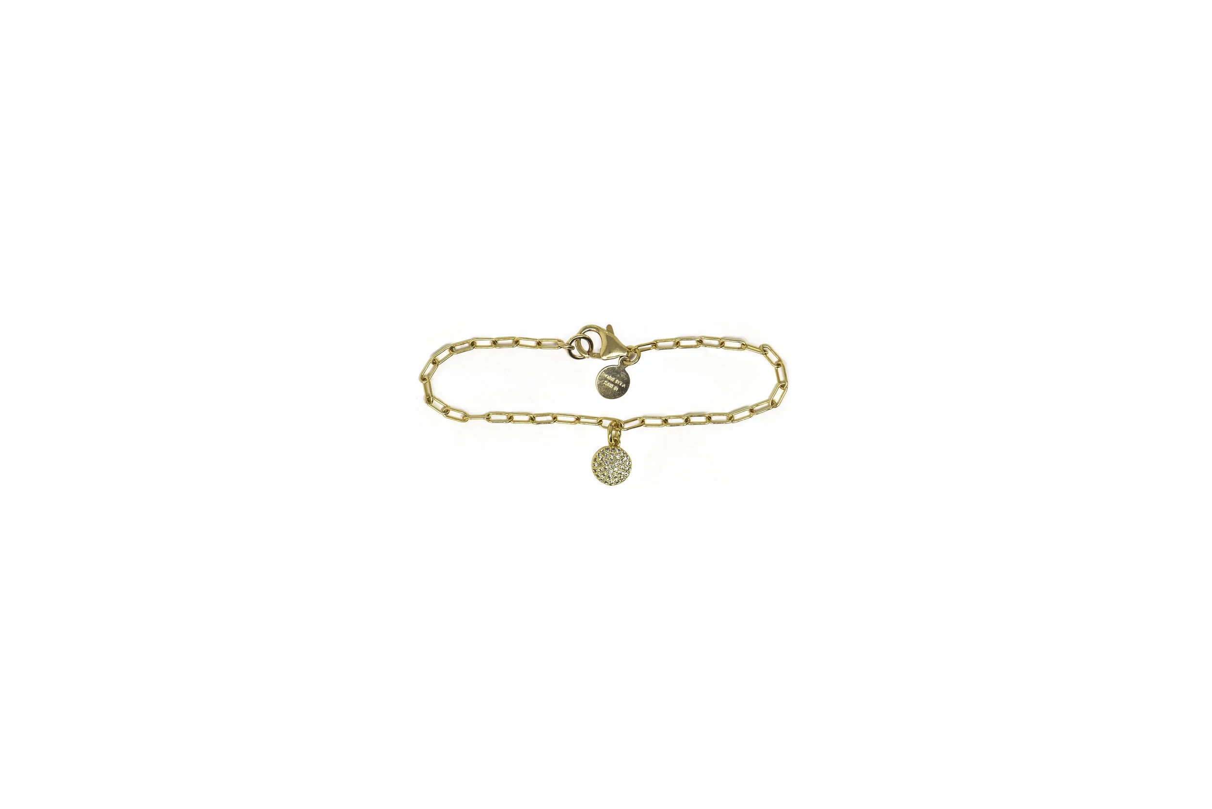 Pave Circle Bracelet