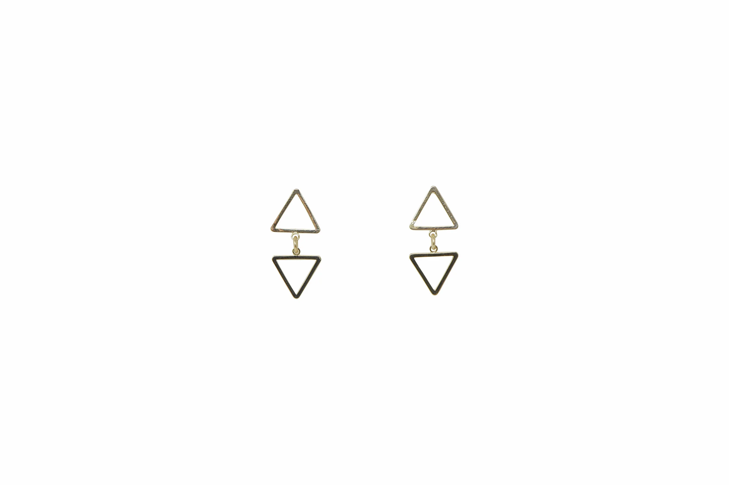 Double Triangle Earrings