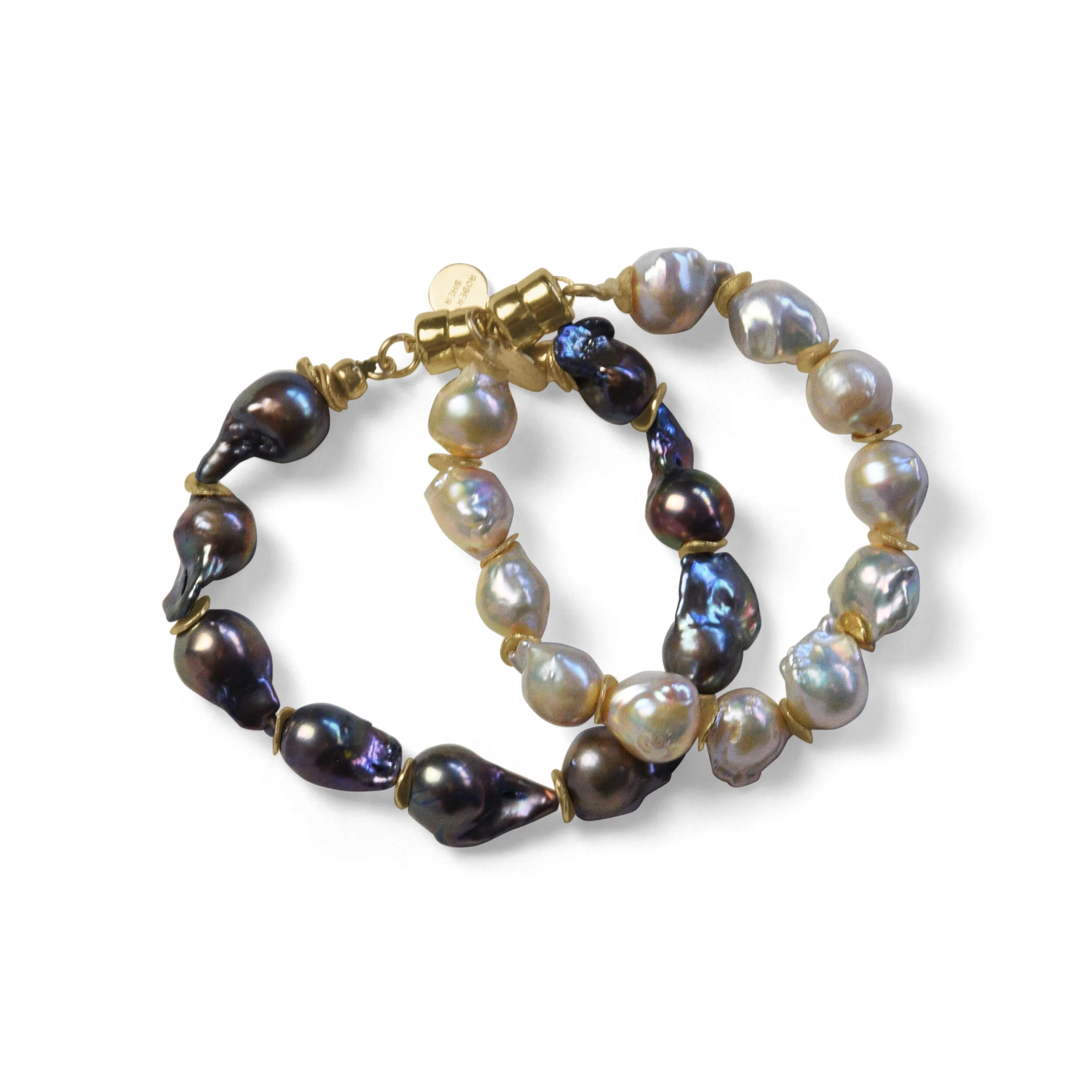Single Strand Small Baroque Pearl Bracelet