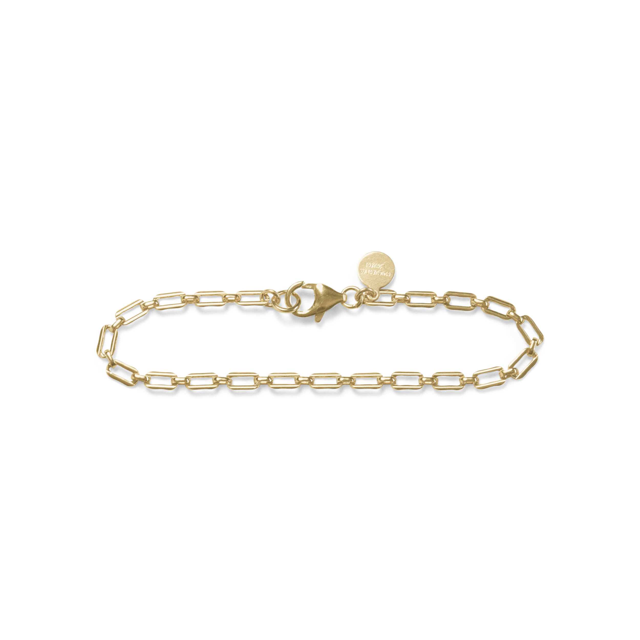 Small Disk Chain Bracelet
