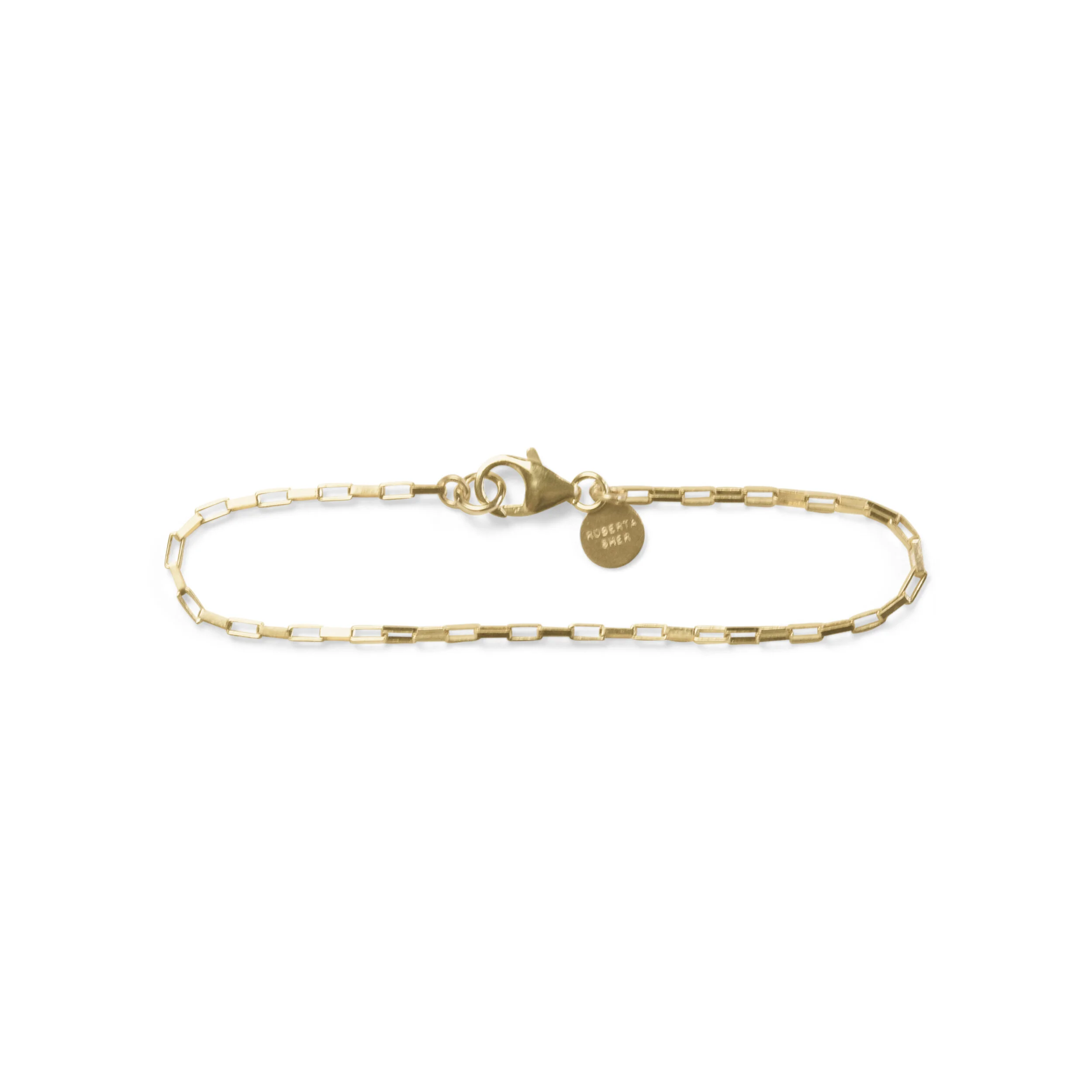 H-Linked Rectangle Chain Bracelet