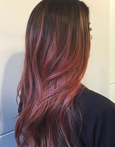 Soft Rose Red Hair — Twisted River Hair Studio