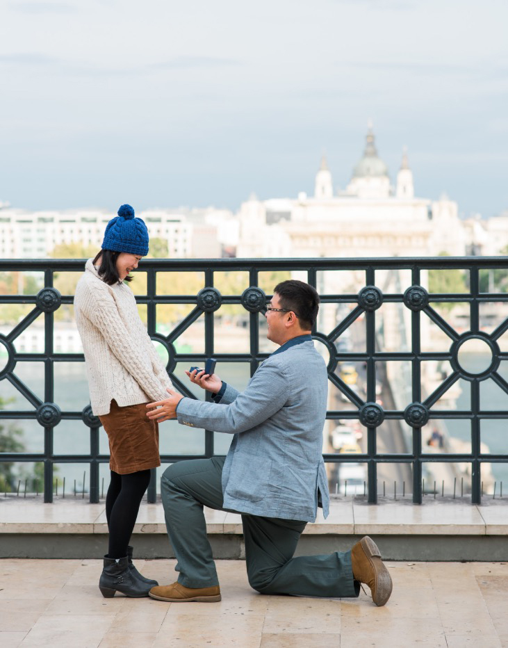 The magic moment! Photo credit to Dana in Budapest @flytographer