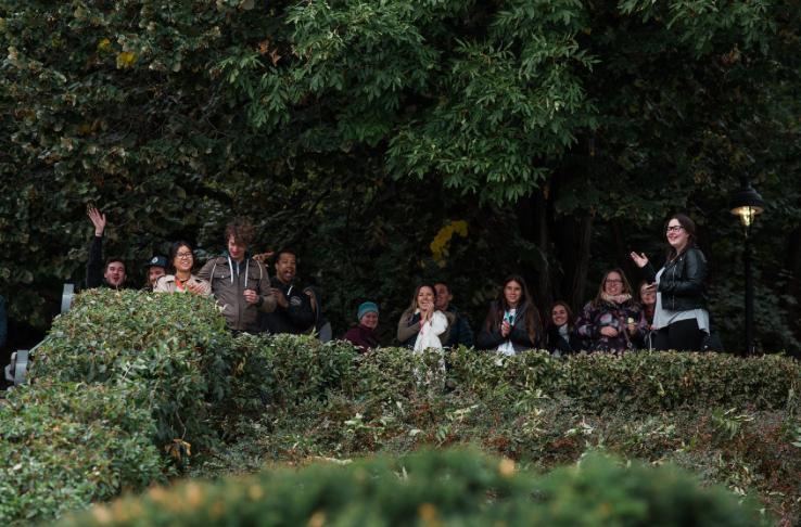 The eye witnesses (lol) Photo credit to Dana in Budapest @flytographer