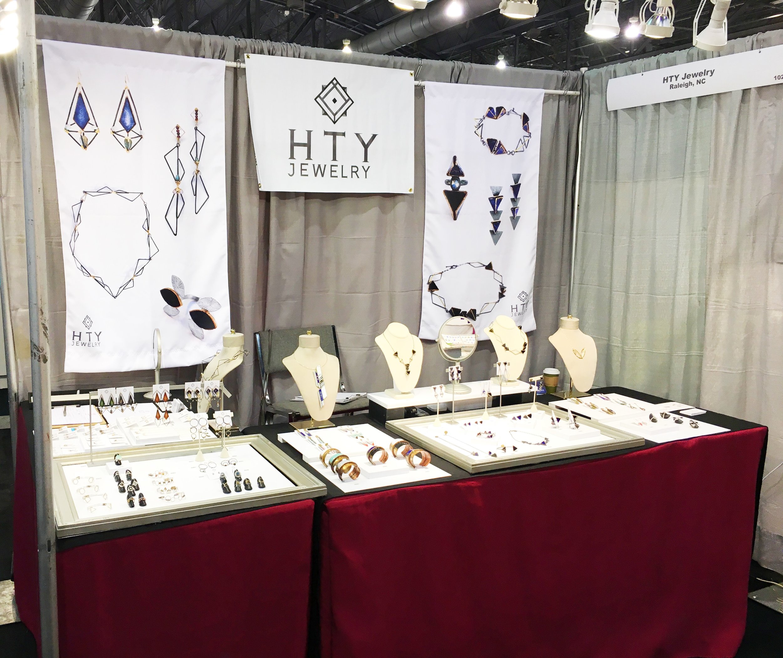 My booth at ACRE Philly 