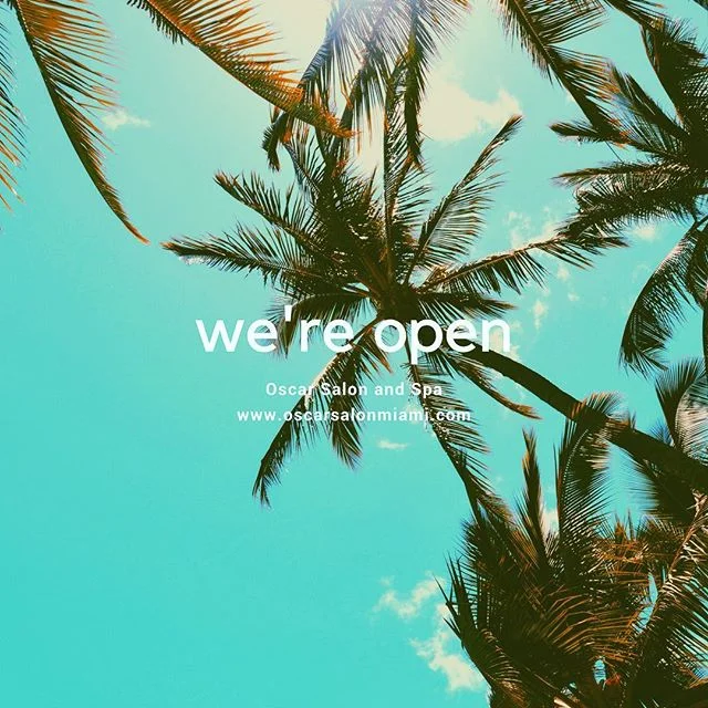 We're back #Miami 🌴 Appointments available. We'll see you soon!