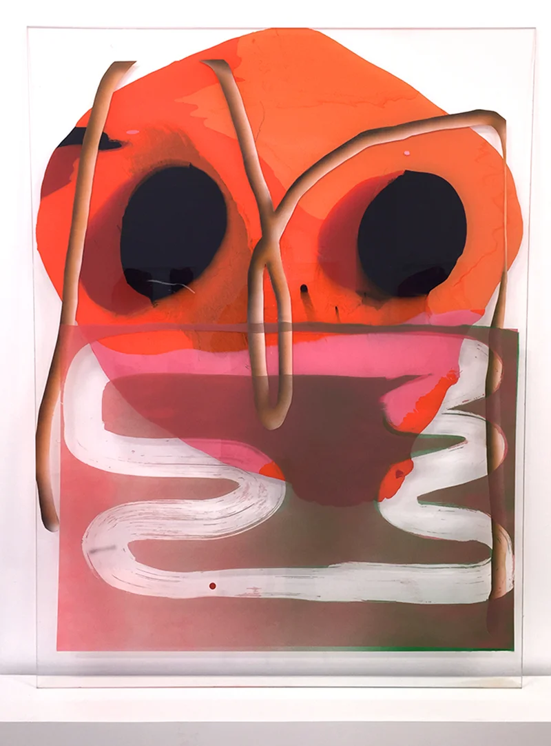 Preferences Stack , 2015, synthetic polymer paint on acrylic, 48 x 36 inches