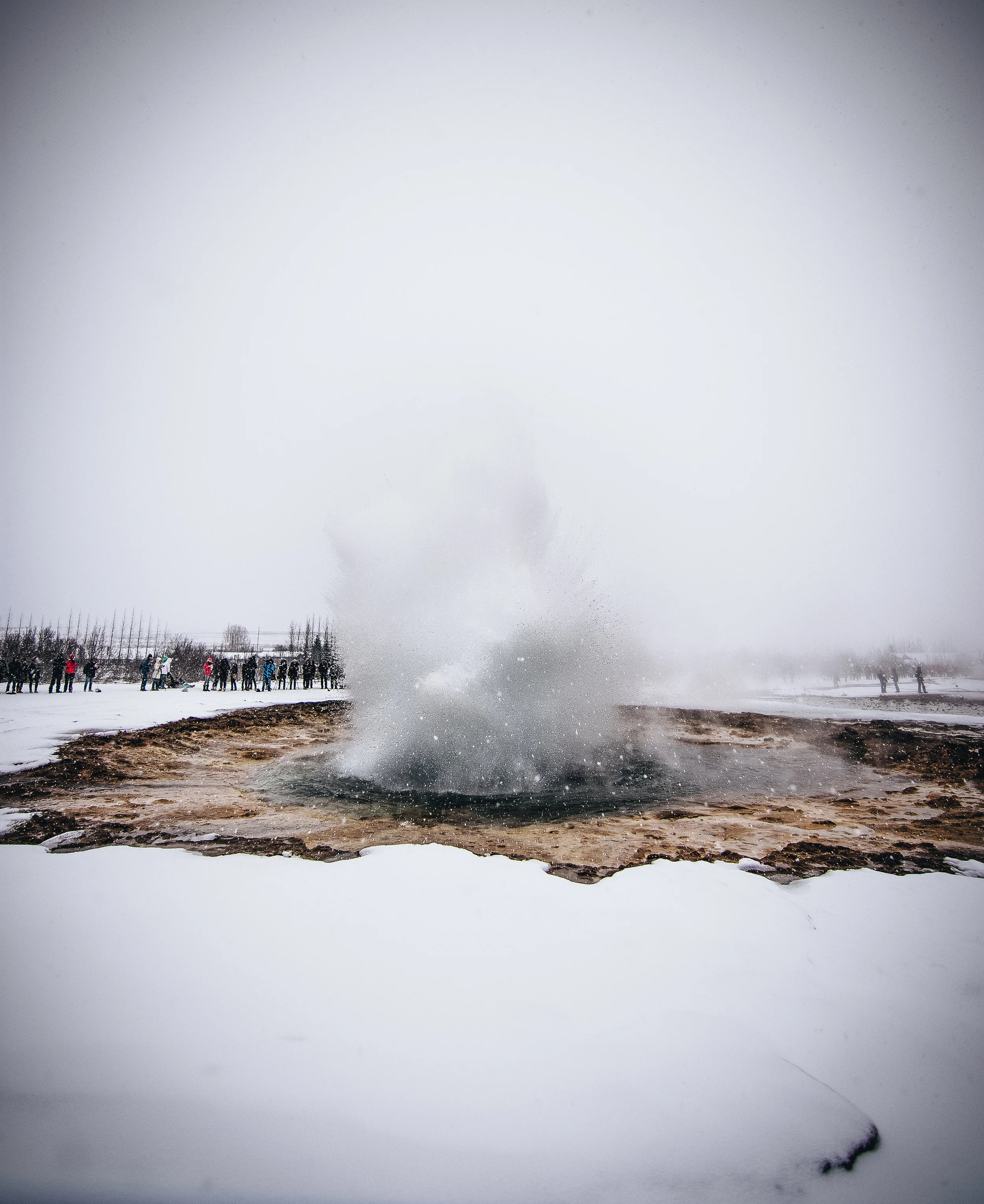 Yes. Nothing like getting soaked by a geyser in -30 degree temperatures.