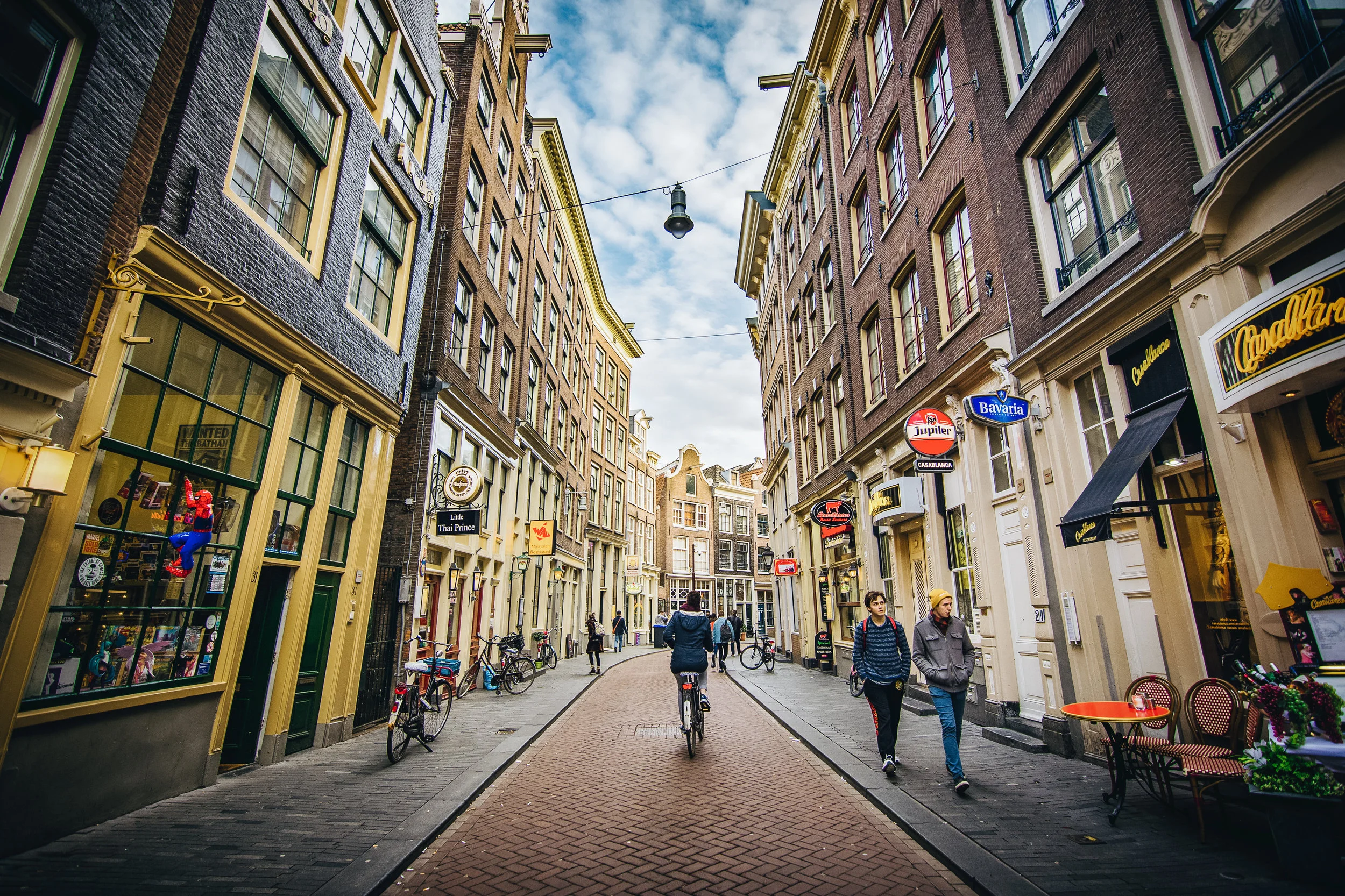 Streets of Amsterdam.