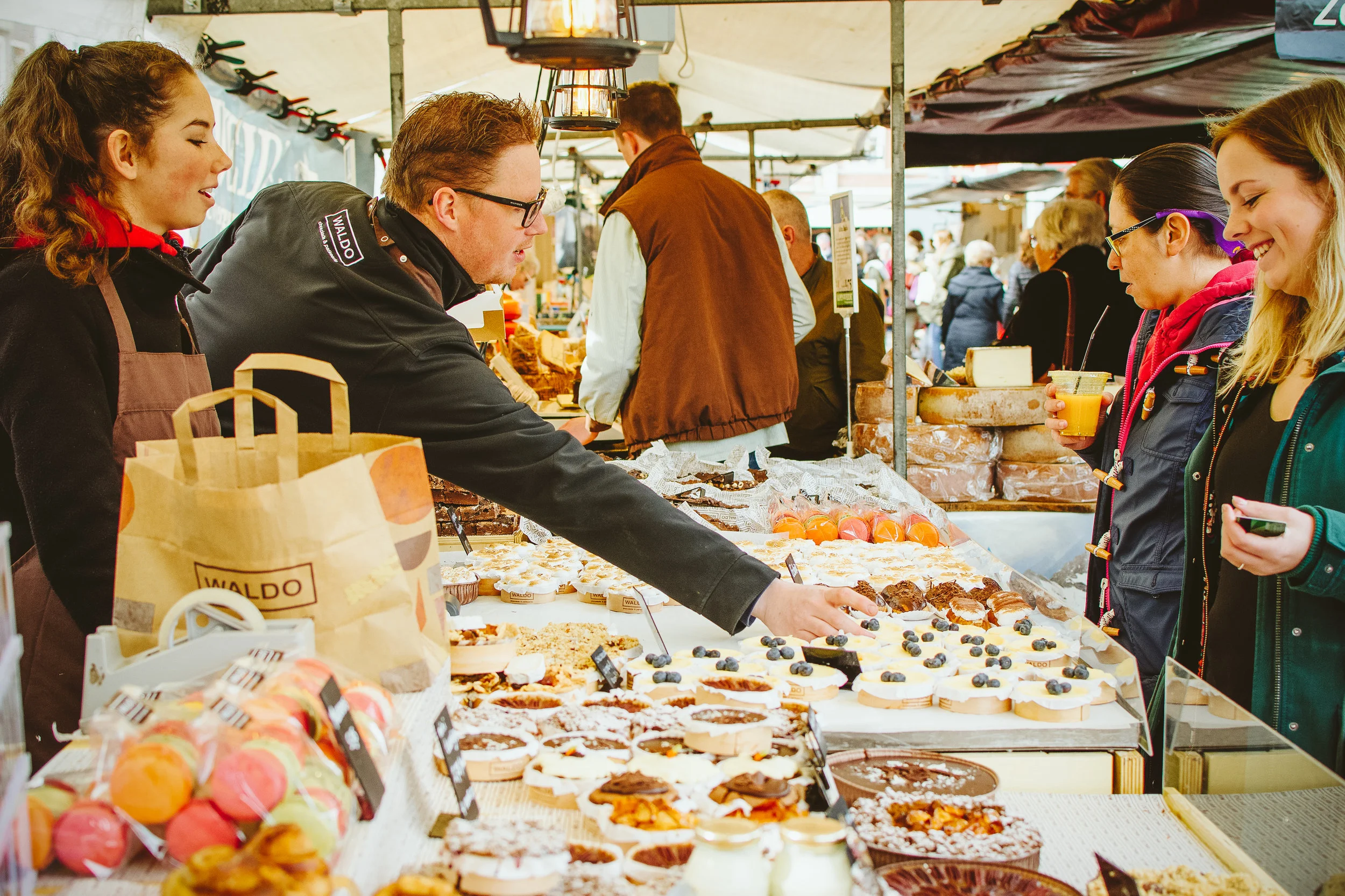 Baked goods in Haarlem.