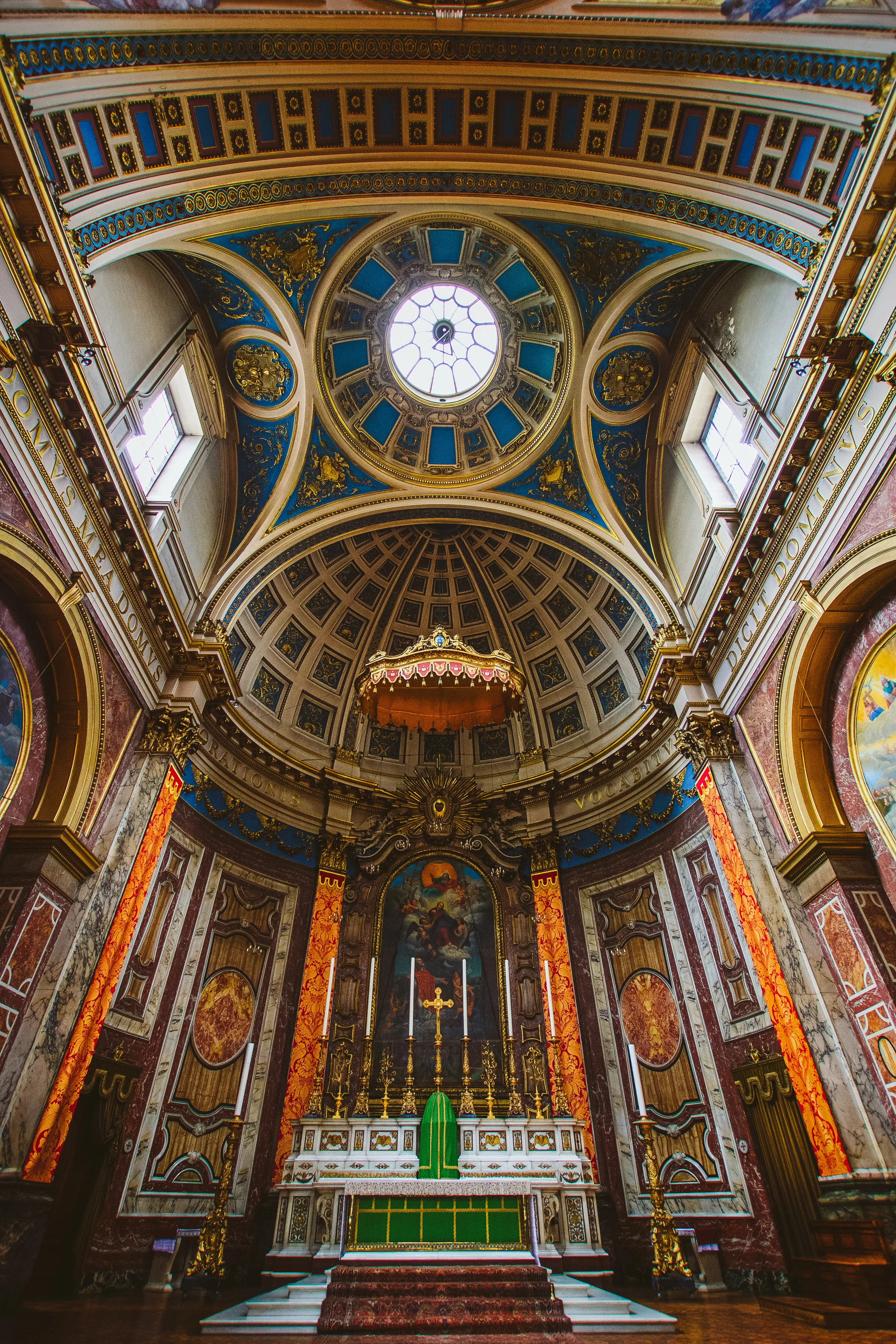 The London Oratory was quite the little cathedral. It doesn't look like much from the outside but these Catholics sure know how to make excessive ornate places of worship.