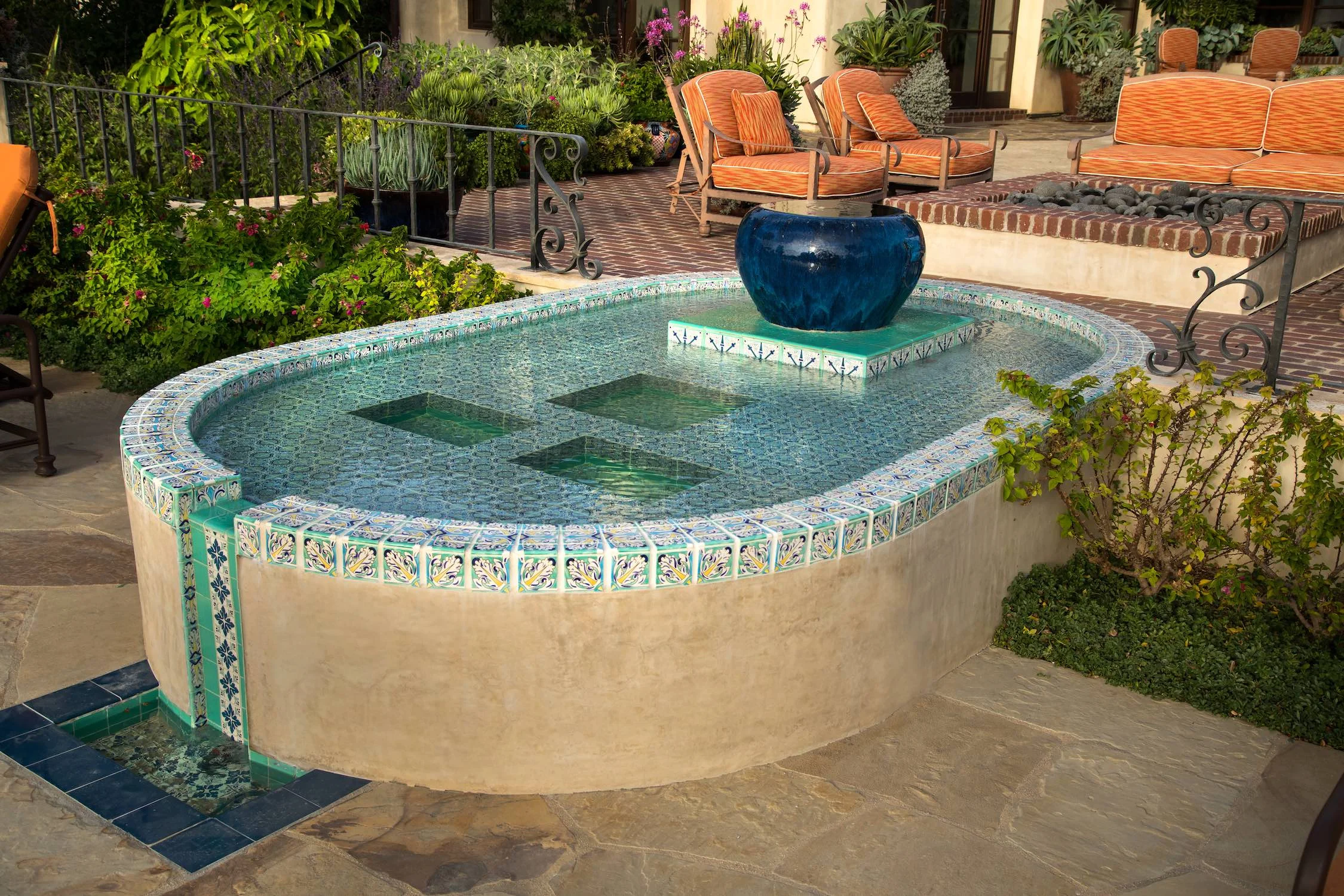 Garden fountain