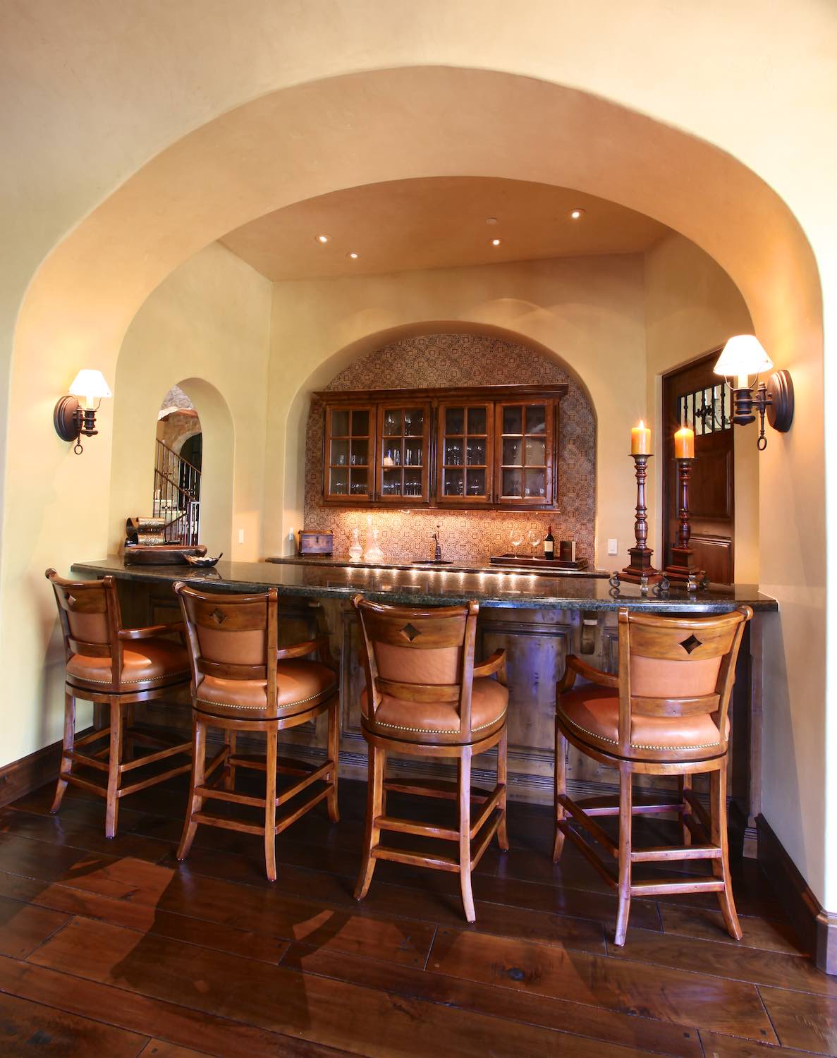 Second floor entertainment and bar