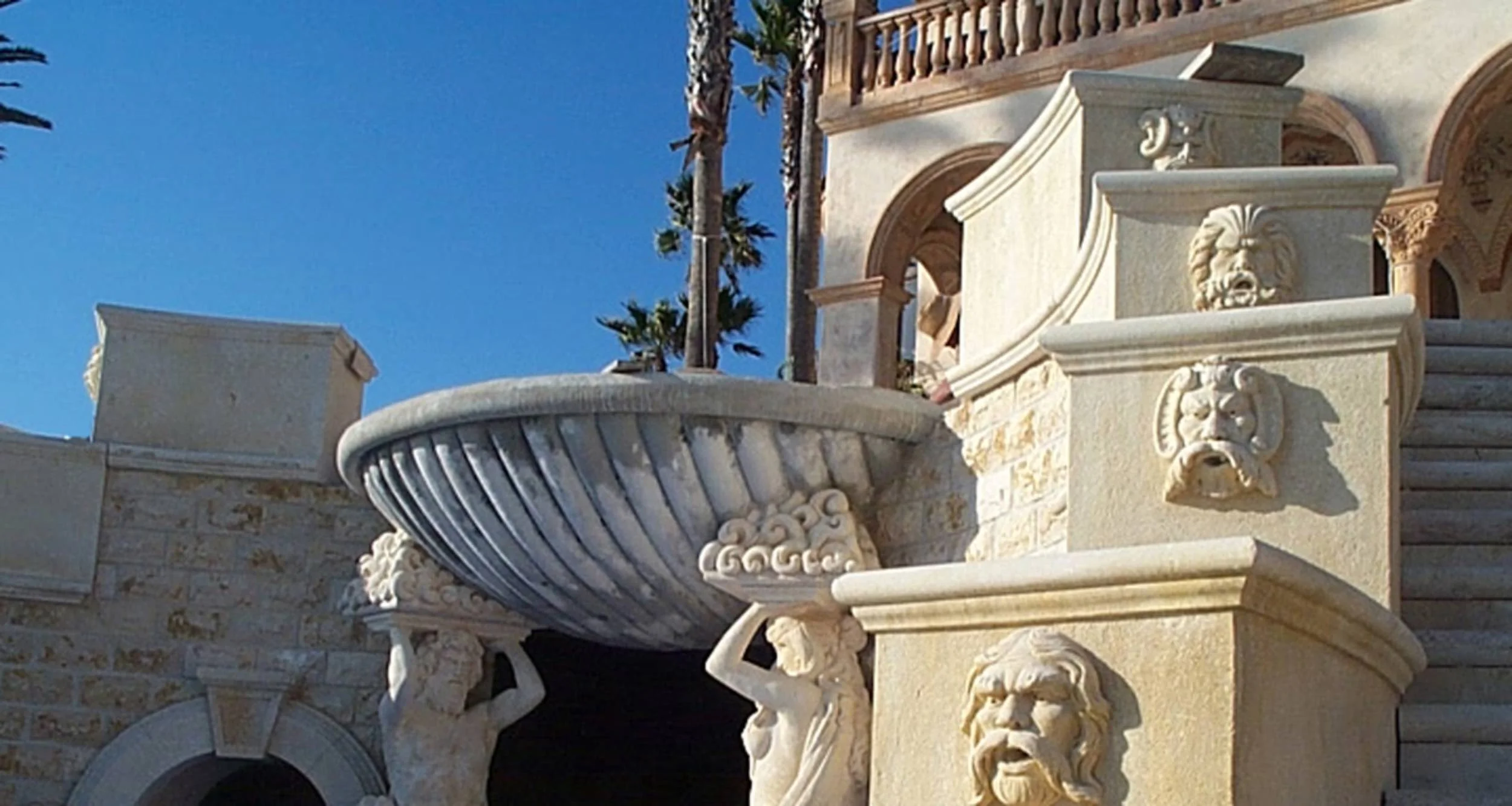  Stone carvings 