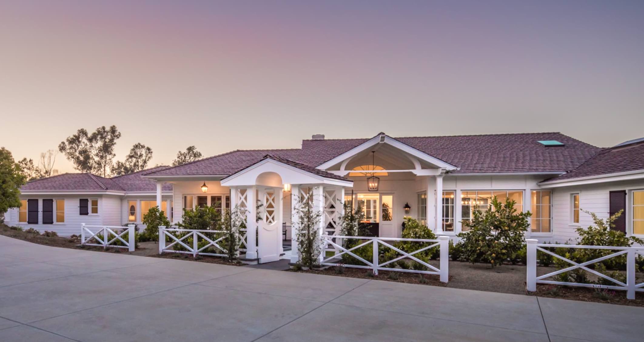 Evening view at Rancho Santa Fe Covenant