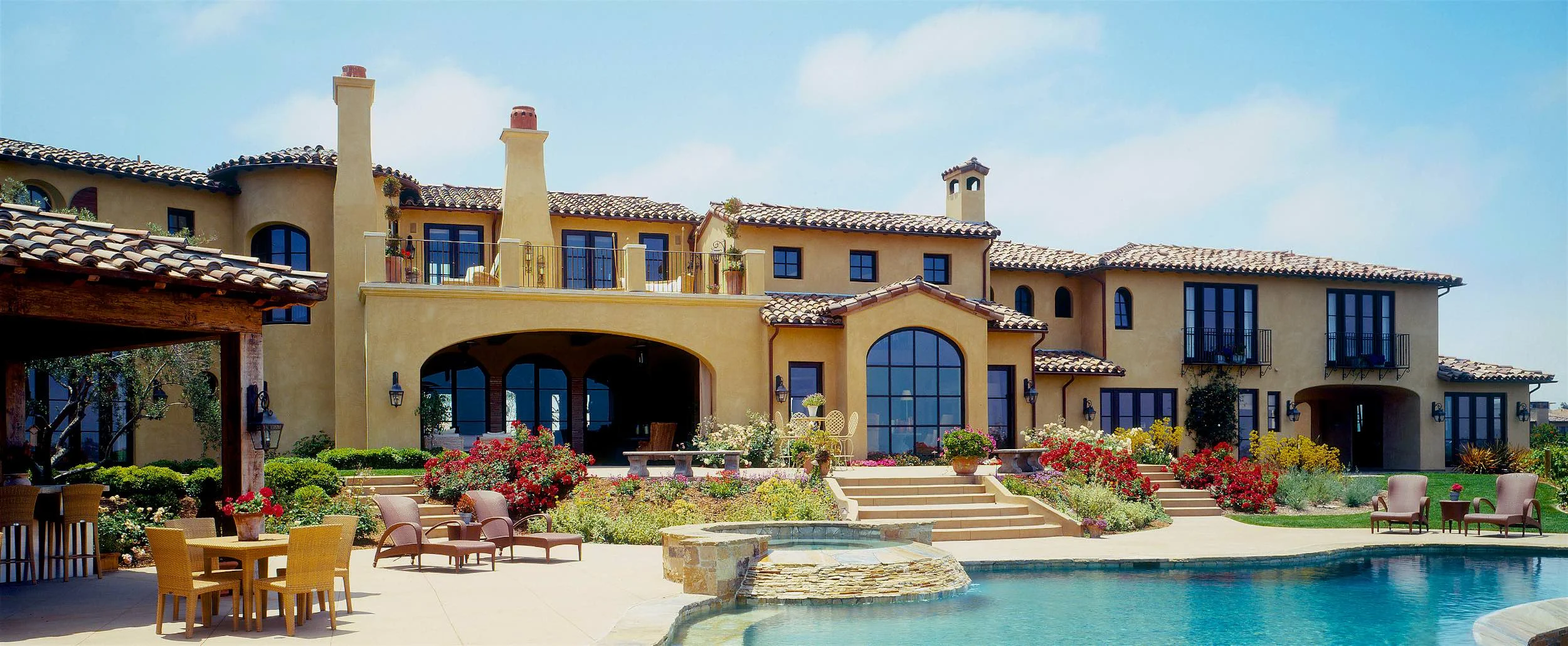 House Design Architects Anderson Ridge - Mediterranean