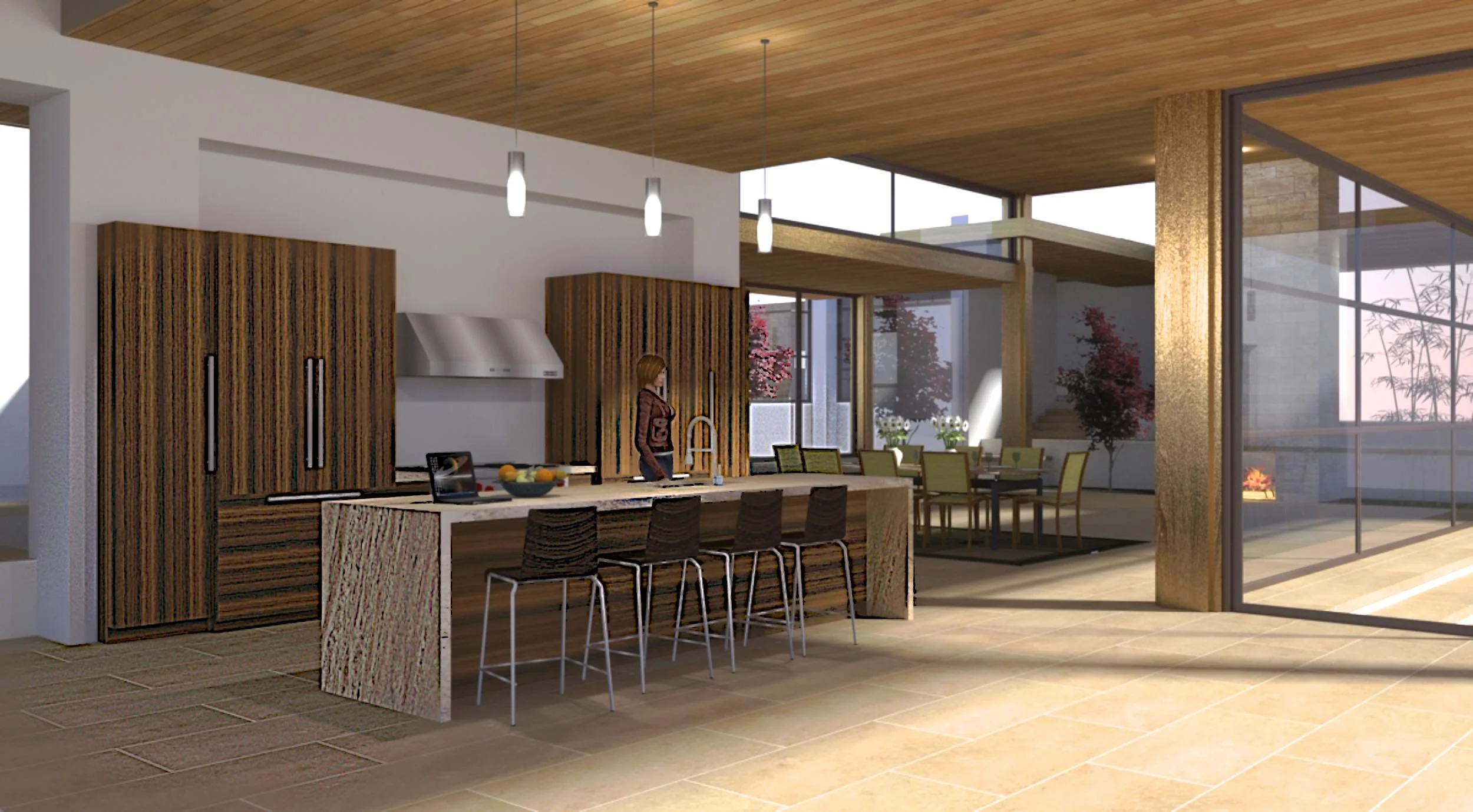  Interior kitchen 