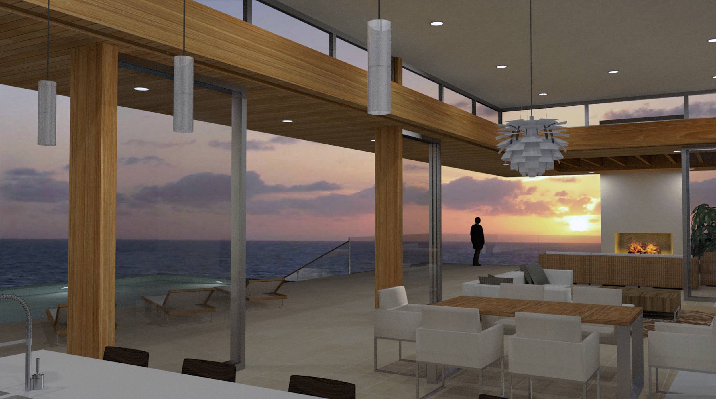  Dining and living room areas 